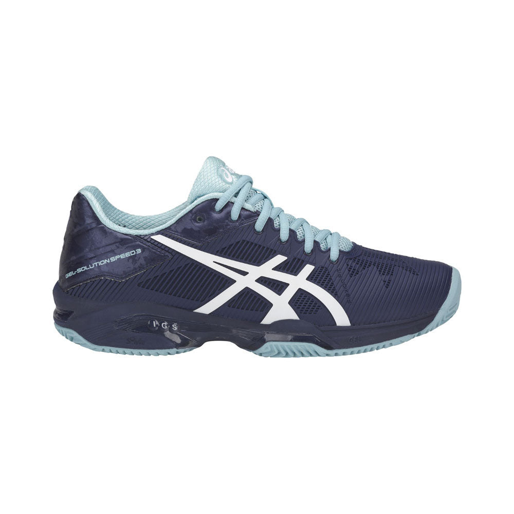 ASICS Gel-Solution Speed 3 Women's Clay Court Tennis Shoes Blue (1)