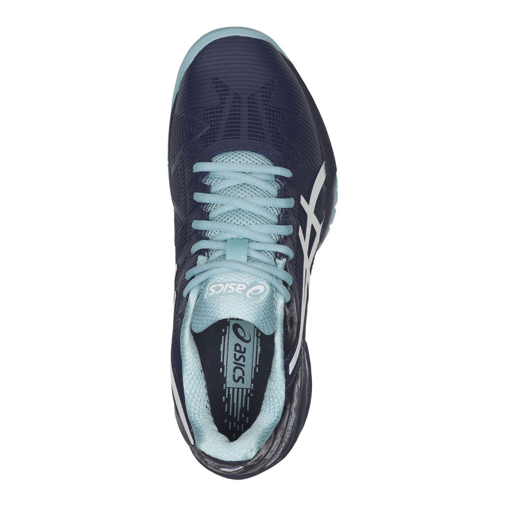 ASICS Gel-Solution Speed 3 Women's Hard Court Tennis Shoes Blue (5)