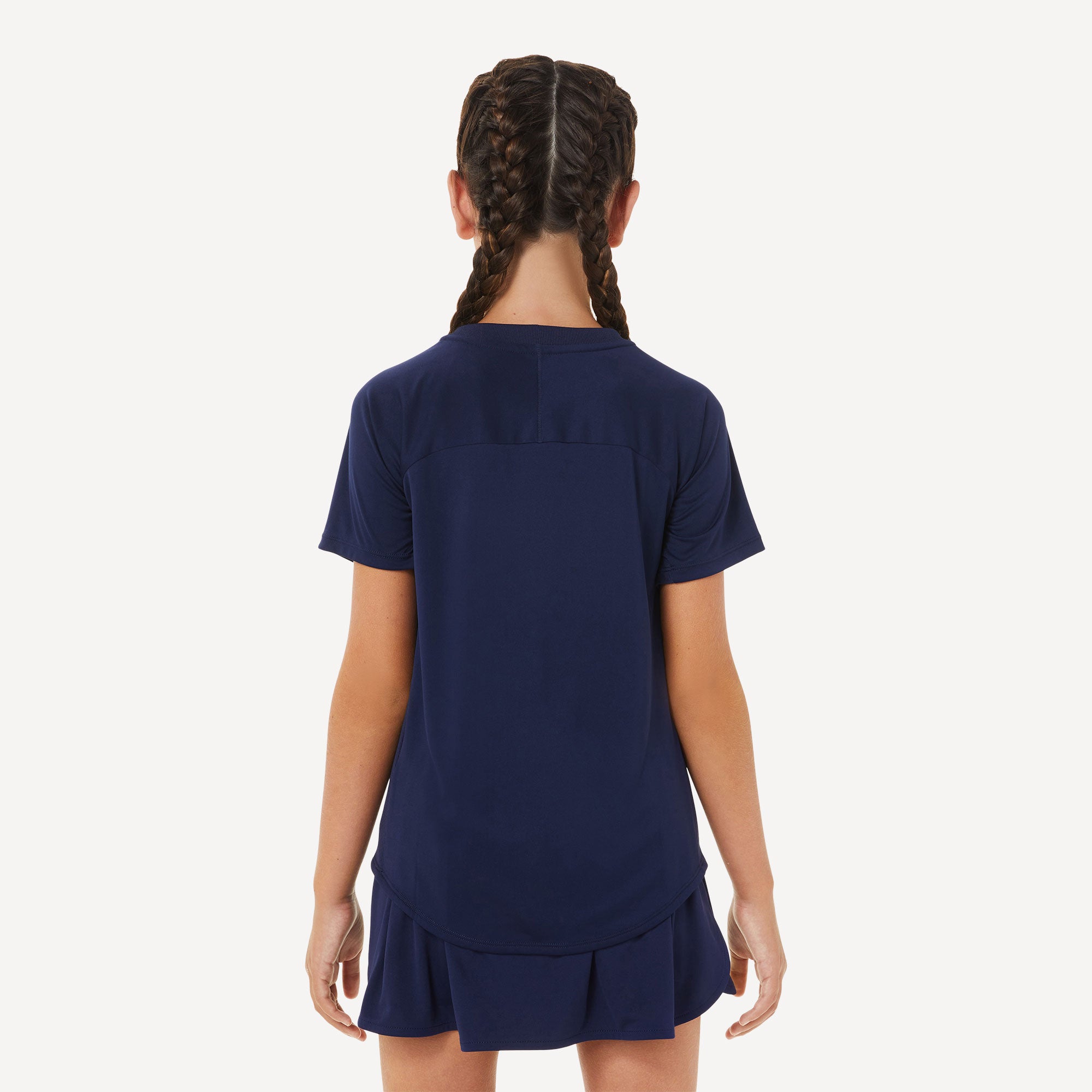 ASICS Girls' Tennis Shirt Blue (2)