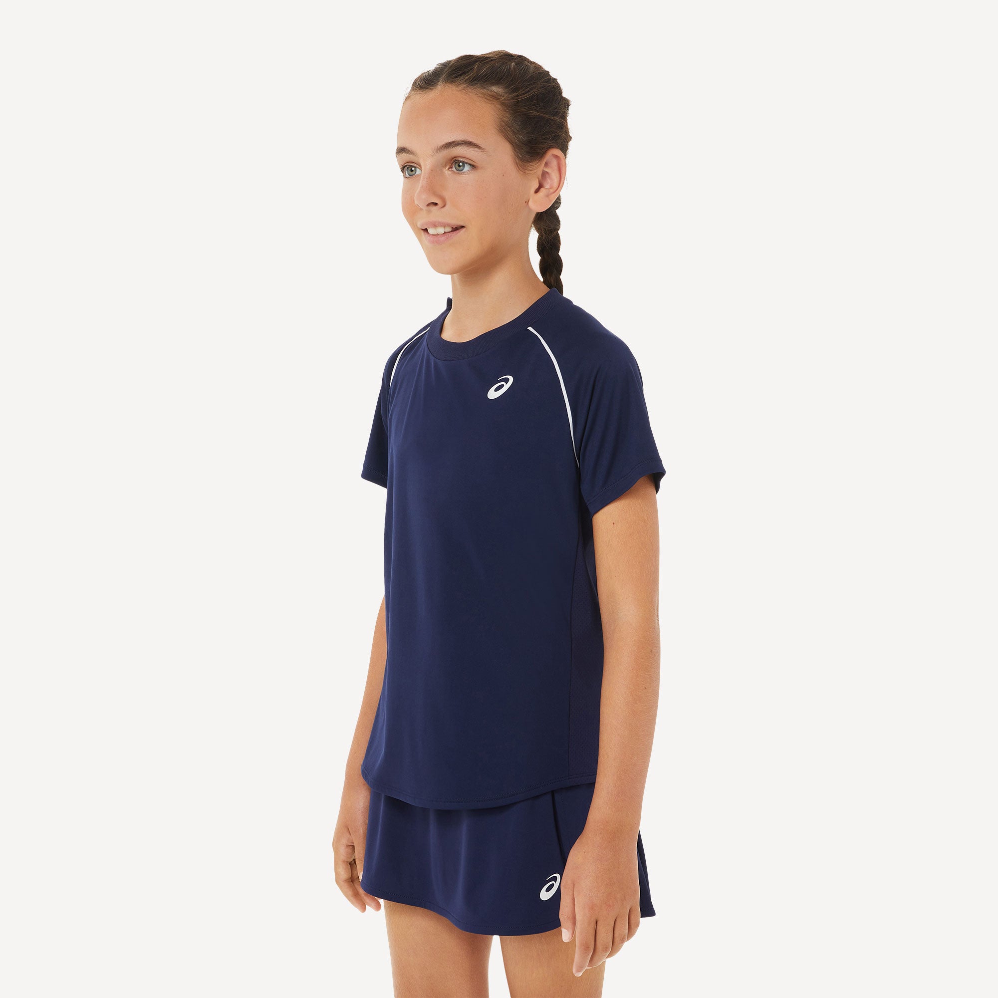 ASICS Girls' Tennis Shirt Blue (3)