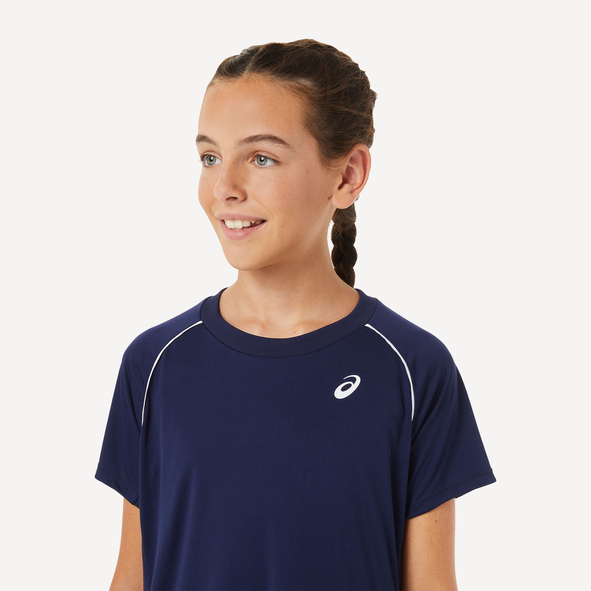 ASICS Girls' Tennis Shirt Blue (4)
