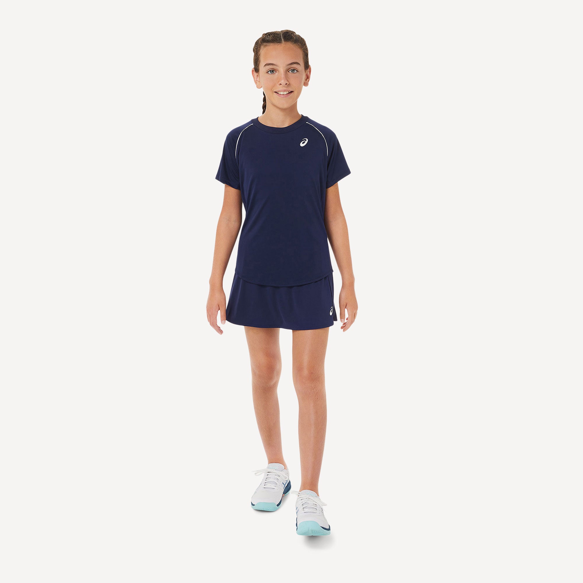 ASICS Girls' Tennis Shirt Blue (5)