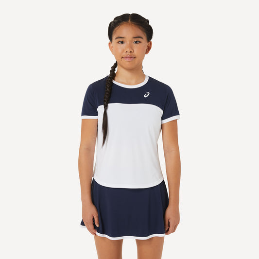 ASICS Girls' Tennis Shirt White (1)