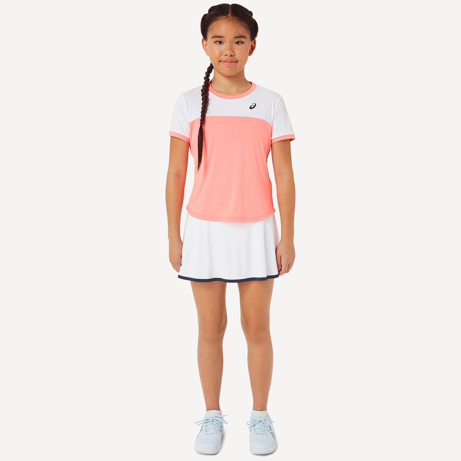 ASICS Girls' Tennis Shirt Orange (5)