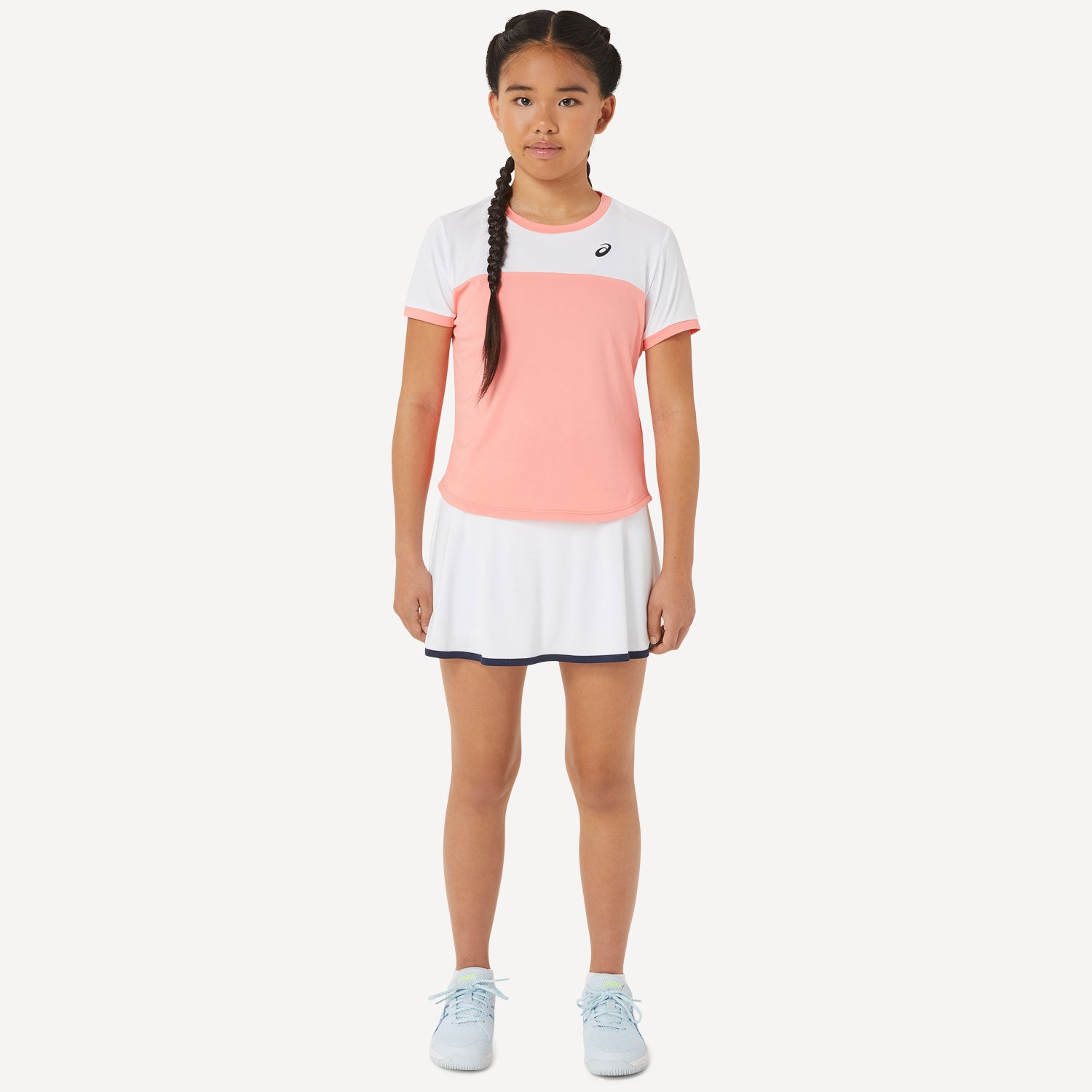 ASICS Girls' Tennis Skort White (6)