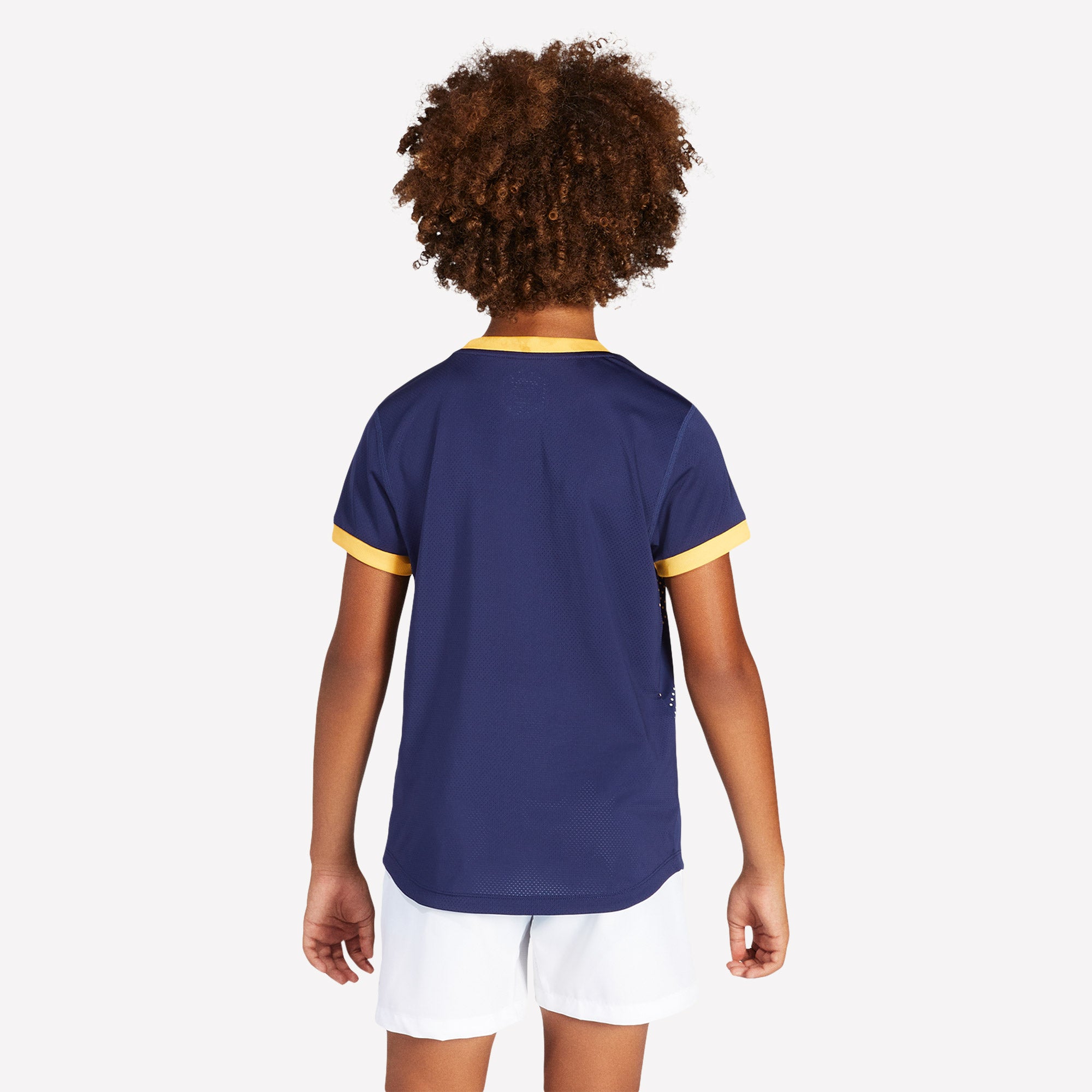 ASICS Match Boys' Graphic Tennis Shirt Blue (2)