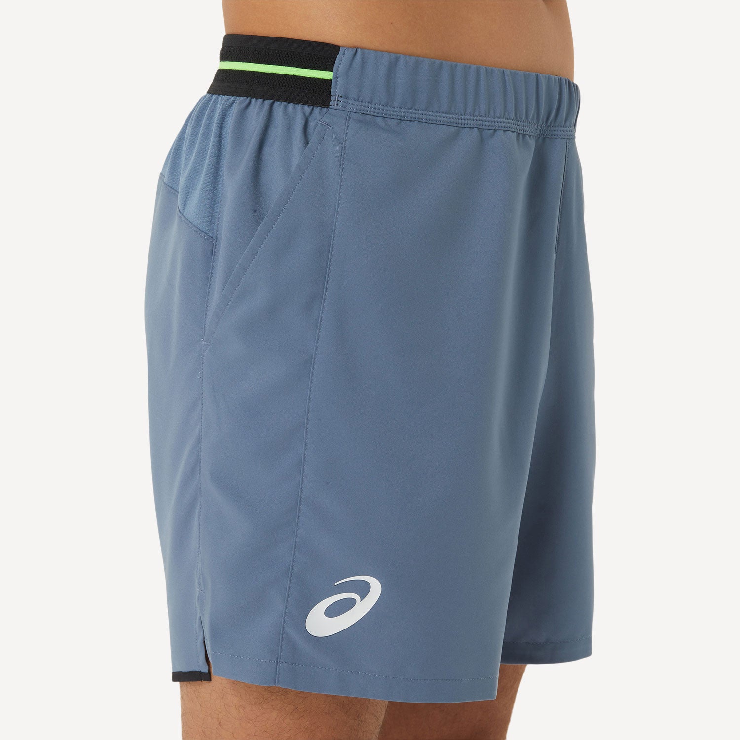 ASICS Match Men's 7-Inch Tennis Shorts Blue (4)