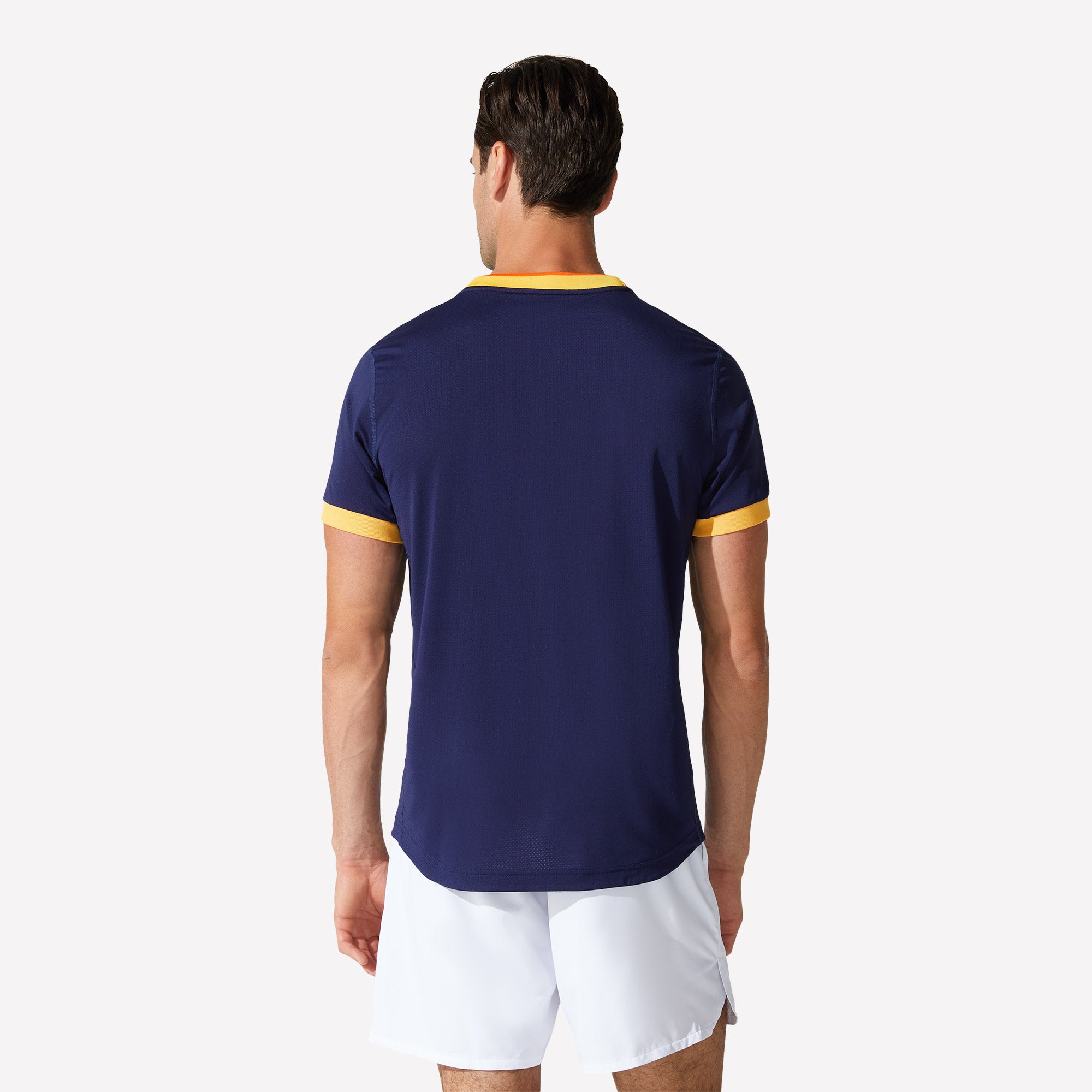 ASICS Match Men's Graphic Print Tennis Shirt Blue (2)