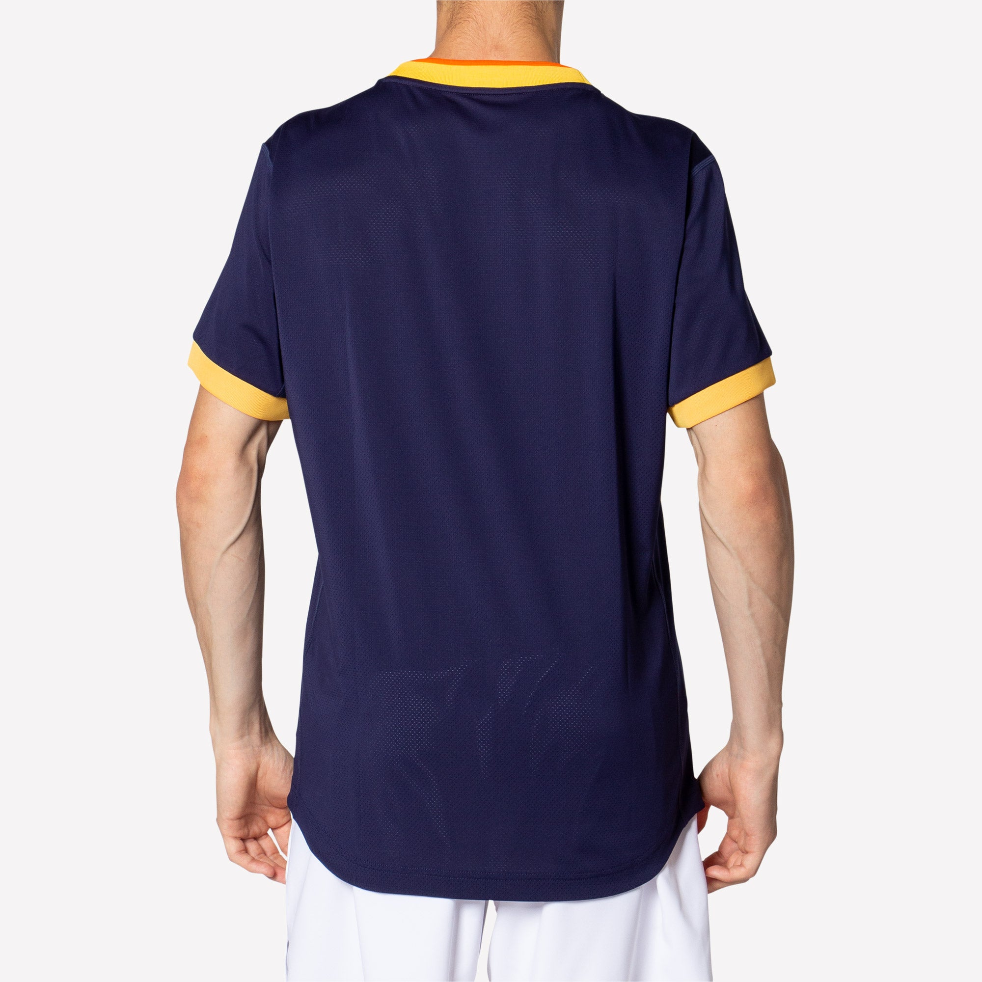 ASICS Match Men's Graphic Print Tennis Shirt Blue (5)