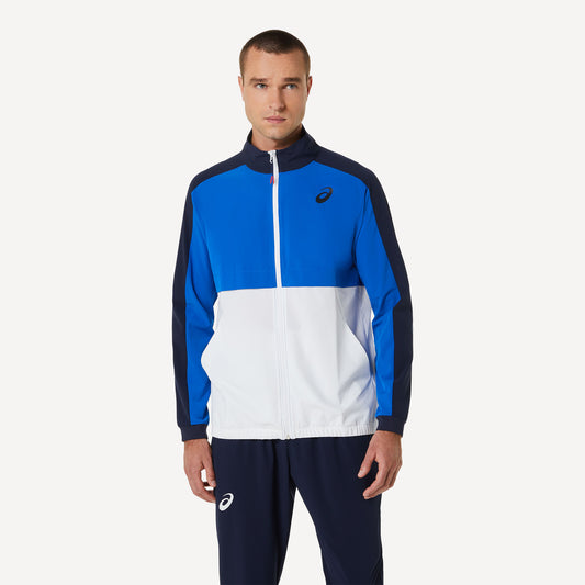 ASICS Match Men's Tennis Jacket Blue (1)
