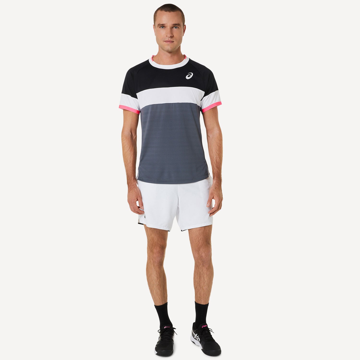 ASICS Match Men's Tennis Shirt Black (6)