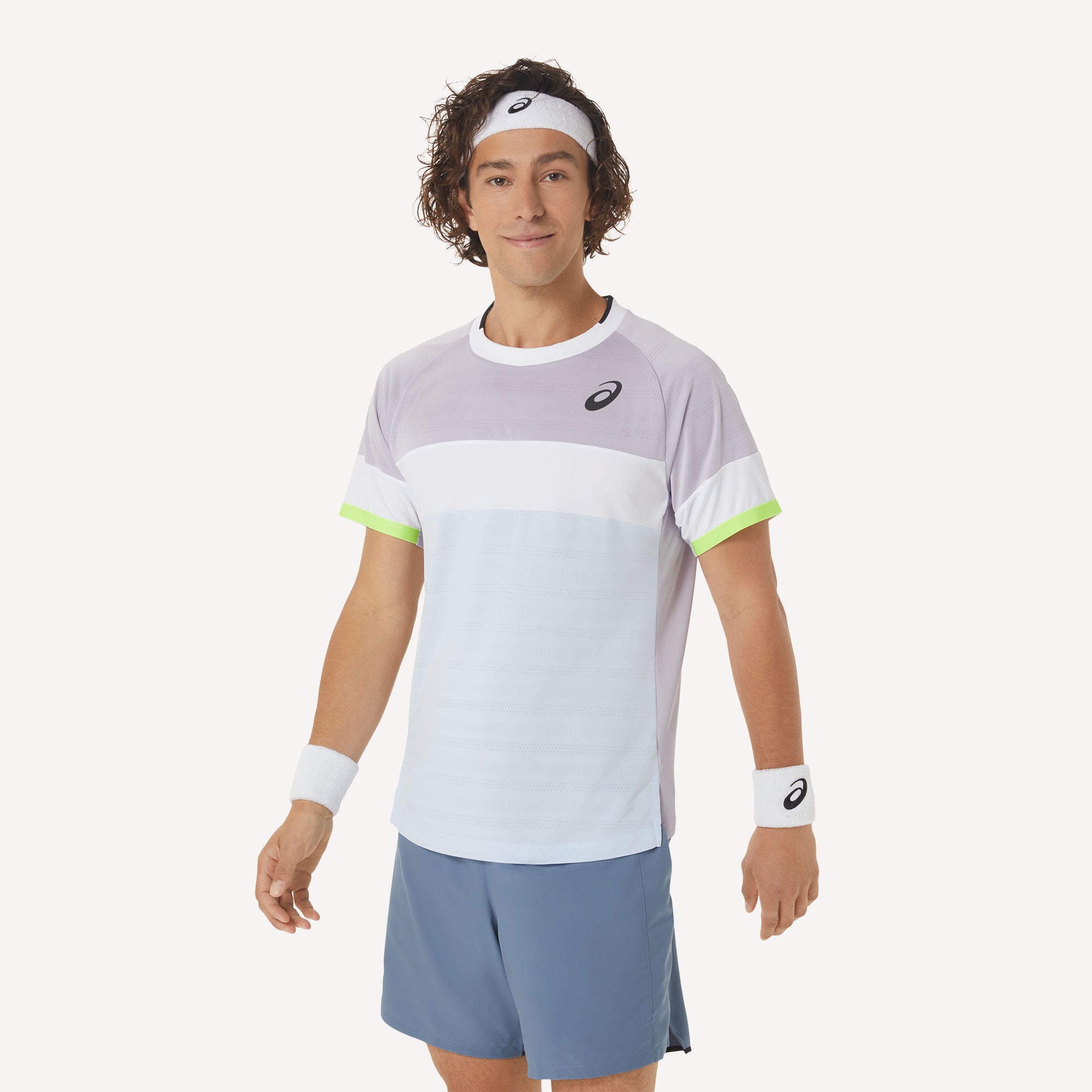 ASICS Match Men's Tennis Shirt Purple (3)