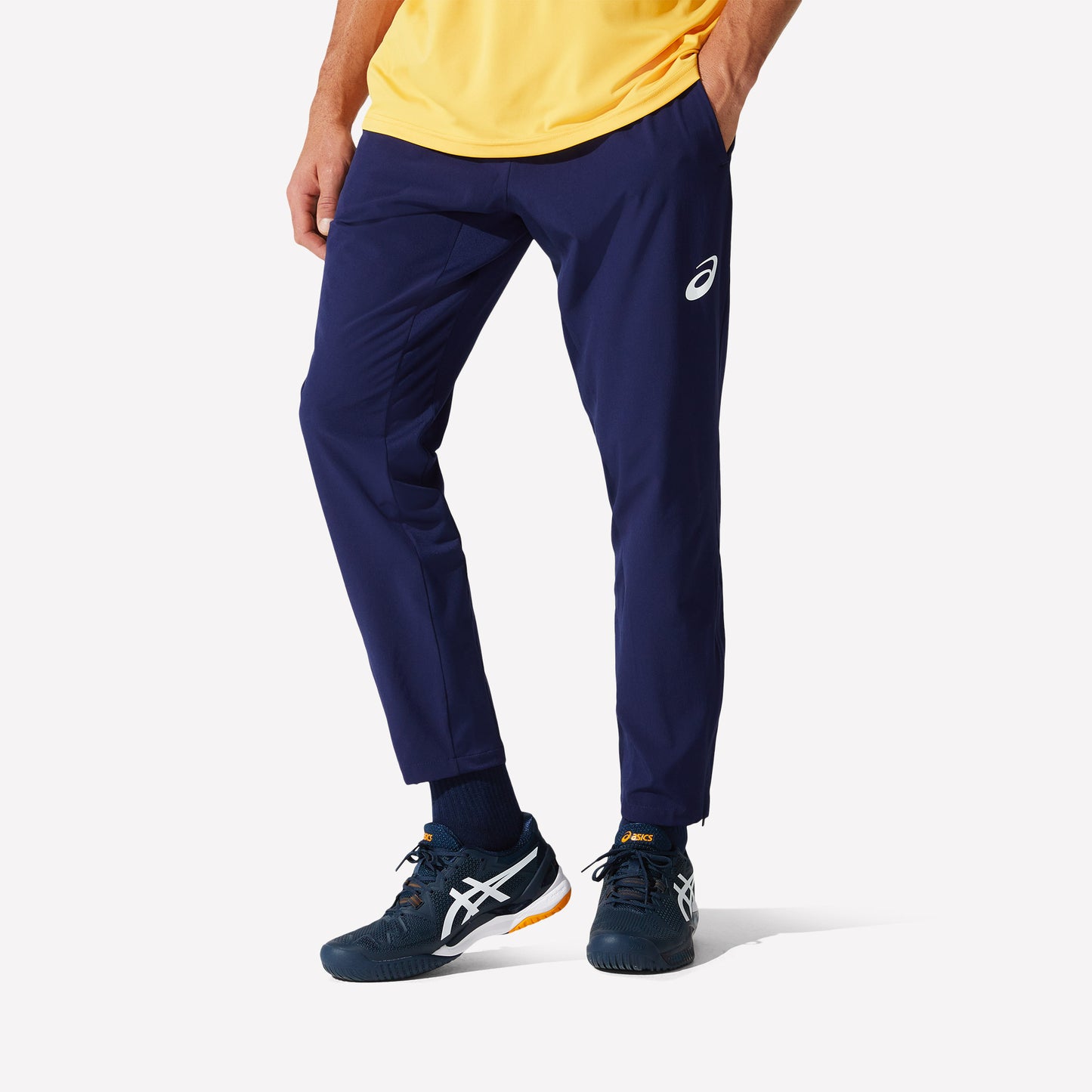 ASICS Match Men's Woven Tennis Pants Blue (1)
