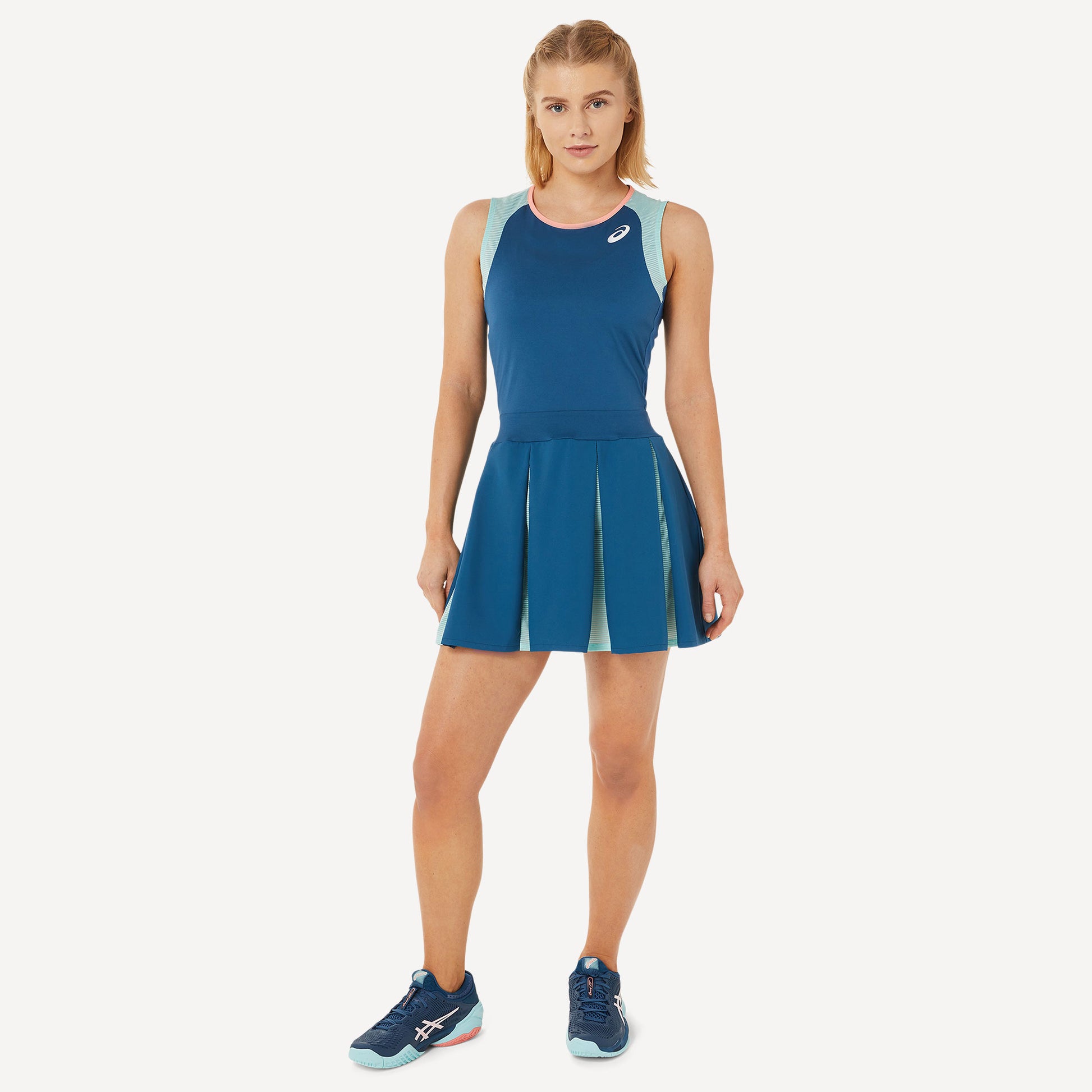 ASICS Match Women's Tennis Dress Blue (1)