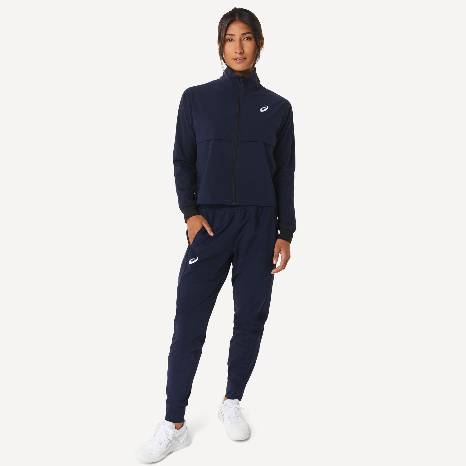 ASICS Match Women's Tennis Jacket Blue (6)