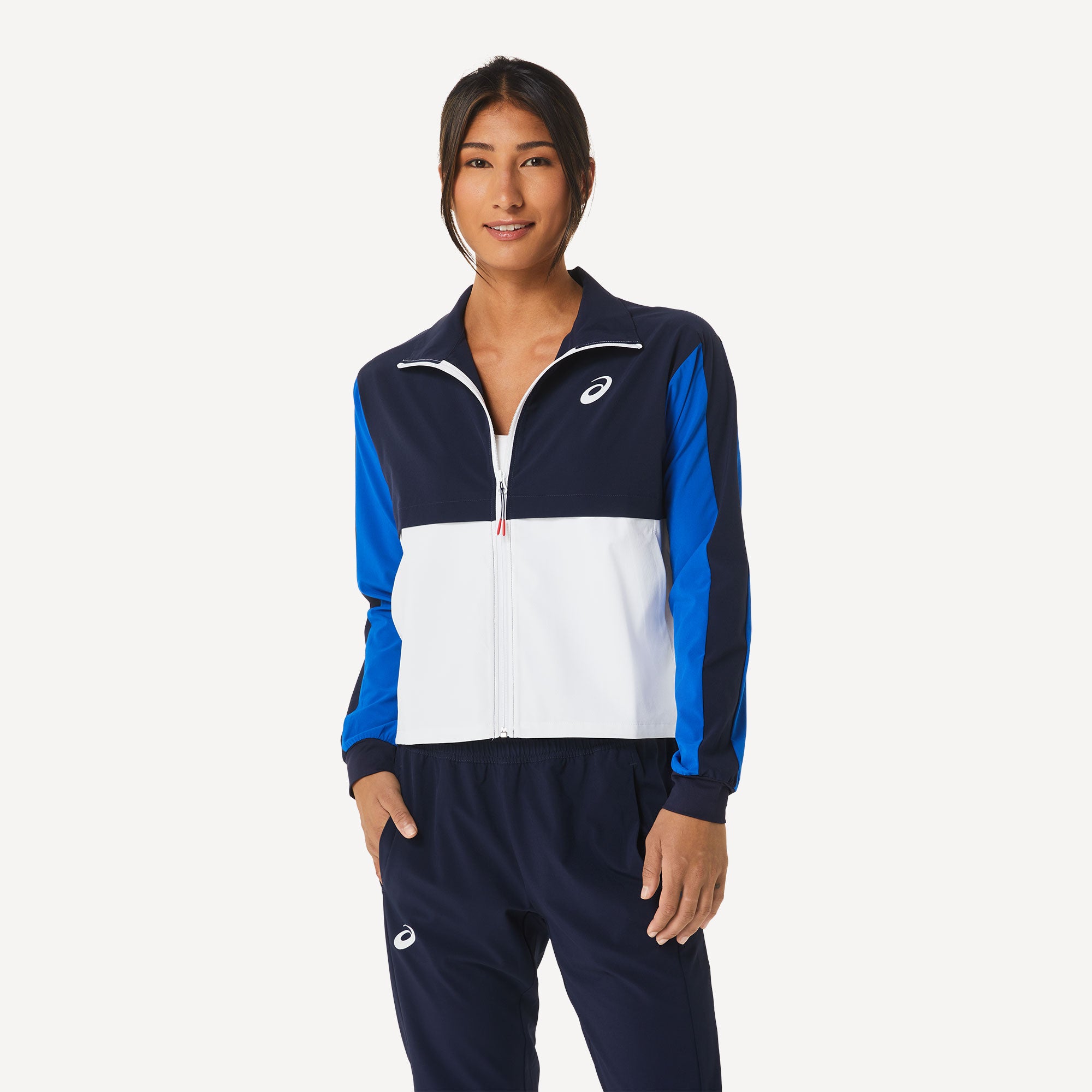 ASICS Match Women's Tennis Jacket Blue (1)