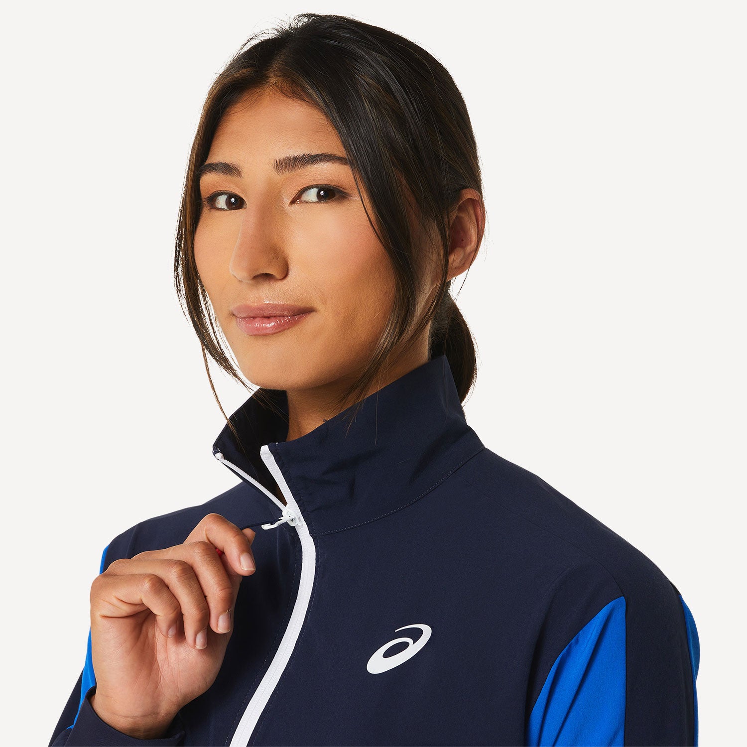ASICS Match Women's Tennis Jacket Blue (5)
