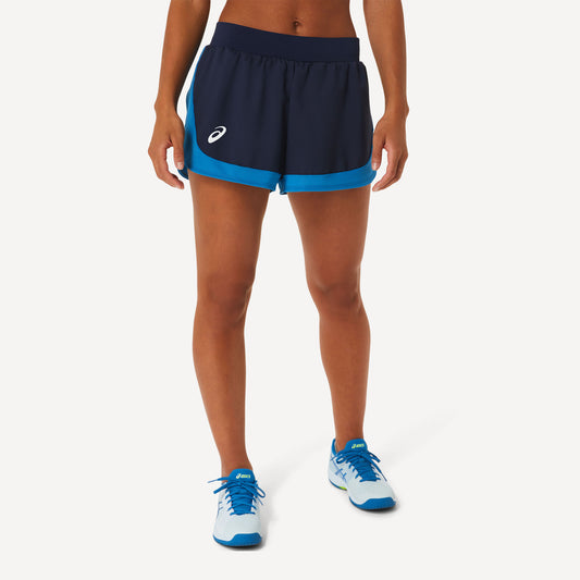 ASICS Match Women's Tennis Shorts Blue (1)
