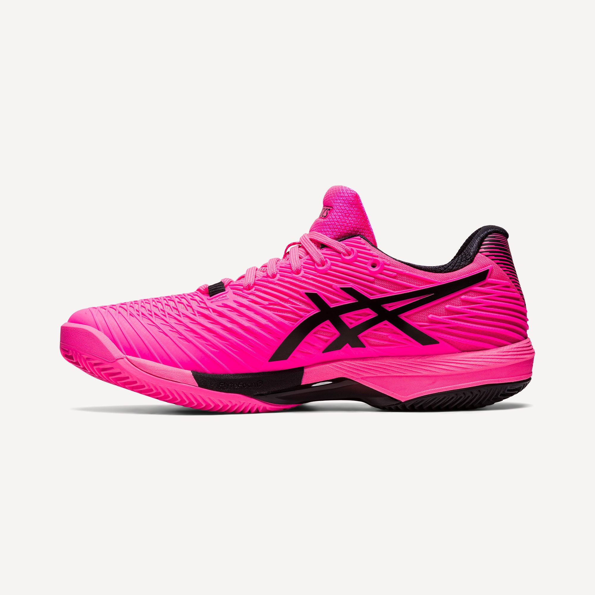 Asics pink shop tennis shoes