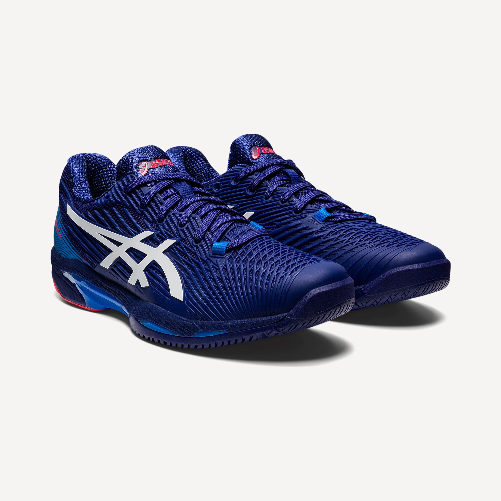 ASICS Solution Speed FF 2 Men's Hard Court Tennis Shoes Blue (4)