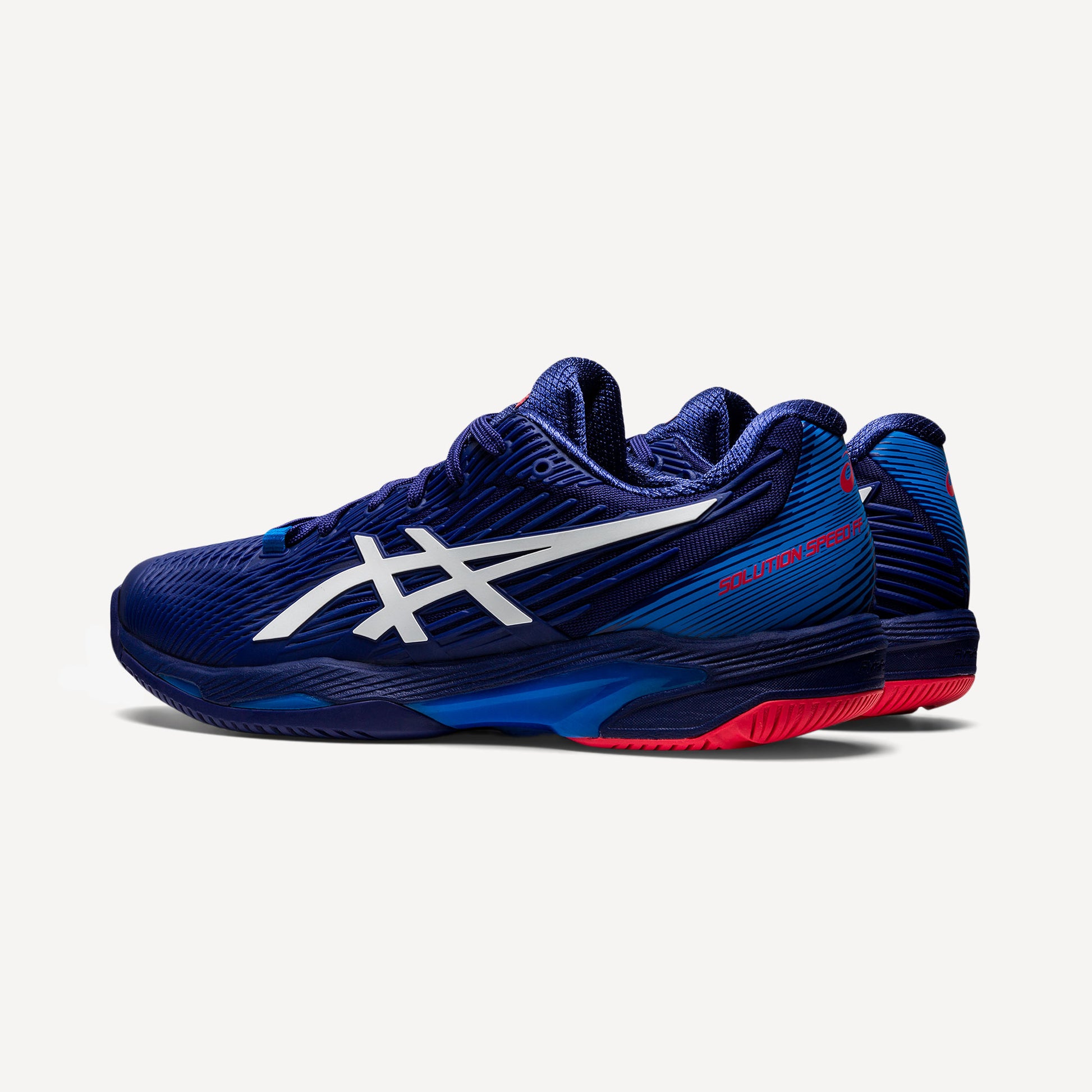 ASICS Solution Speed FF 2 Men's Hard Court Tennis Shoes Blue (5)