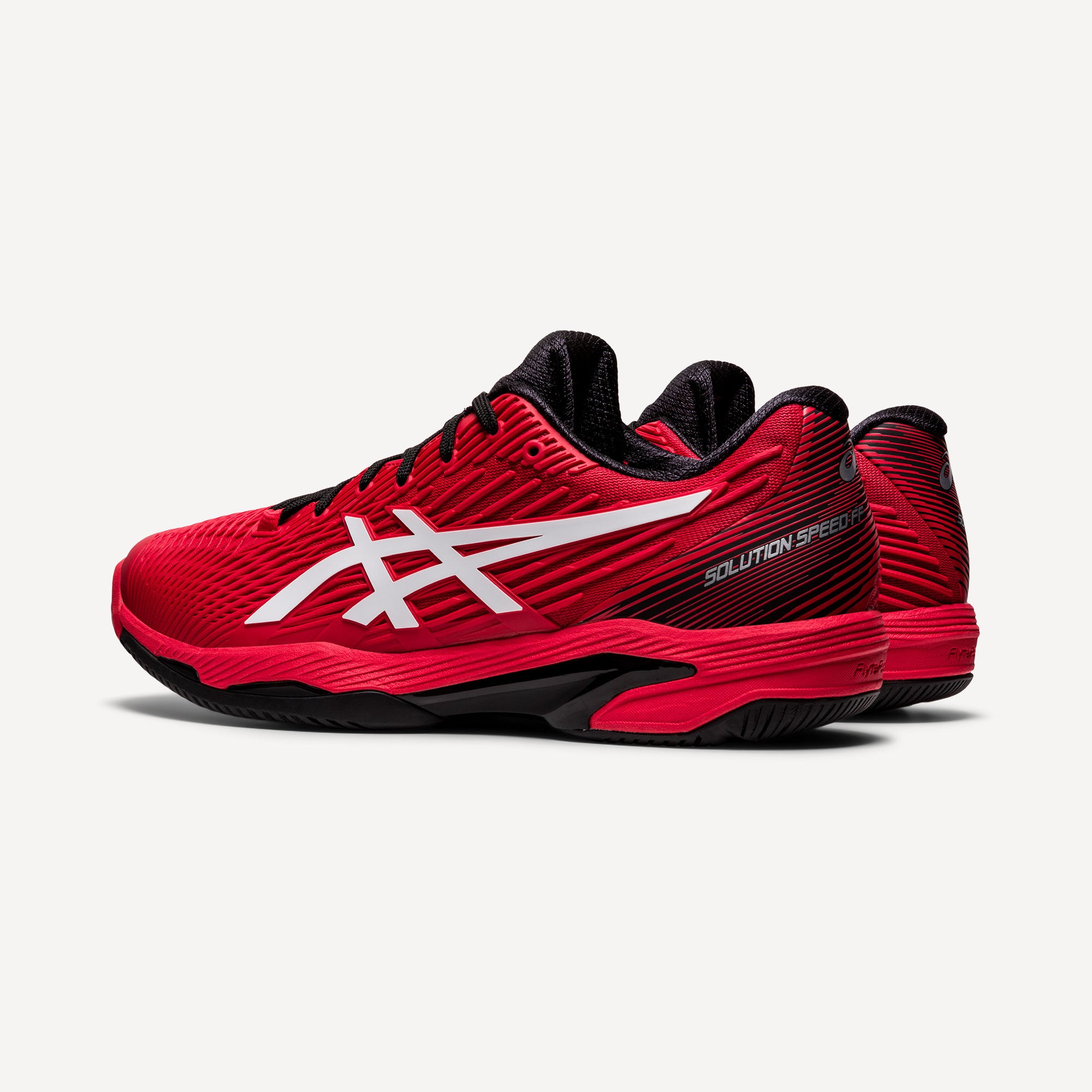 ASICS Solution Speed FF 2 Men's Hard Court Tennis Shoes Red (5)