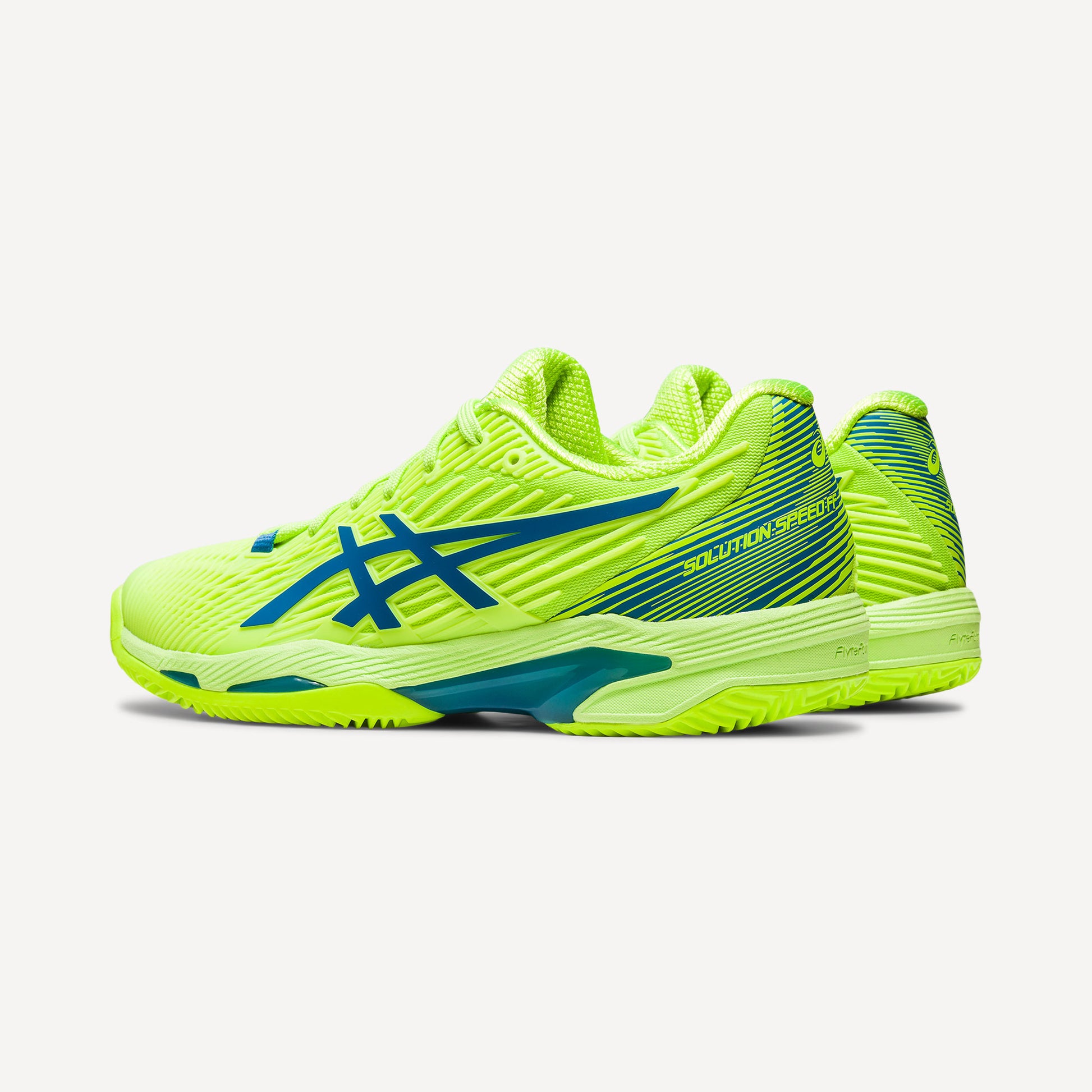 ASICS Solution Speed FF 2 Women's Clay Court Tennis Shoes Green (5)