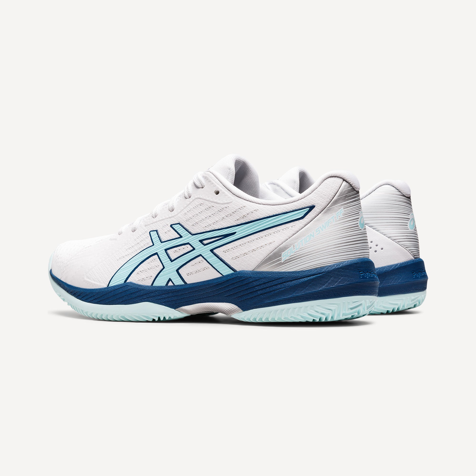 ASICS Solution Swift FF Women's Clay Court Tennis Shoes White (5)