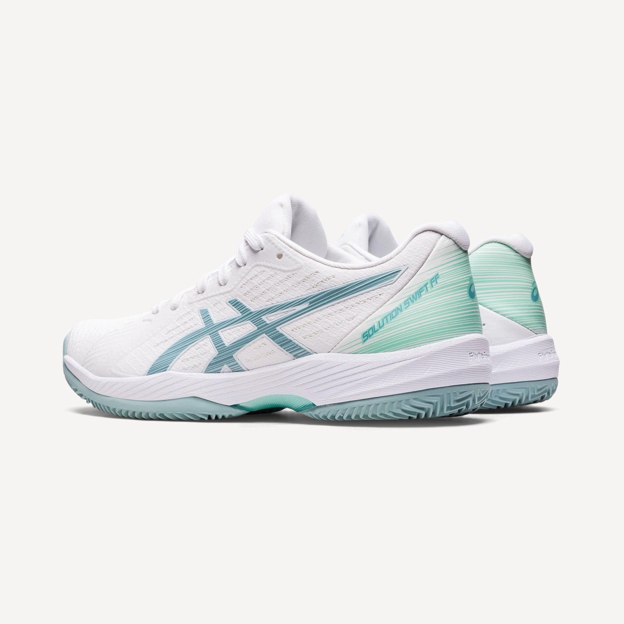 ASICS Solution Swift FF Women's Clay Court Tennis Shoes White (5)