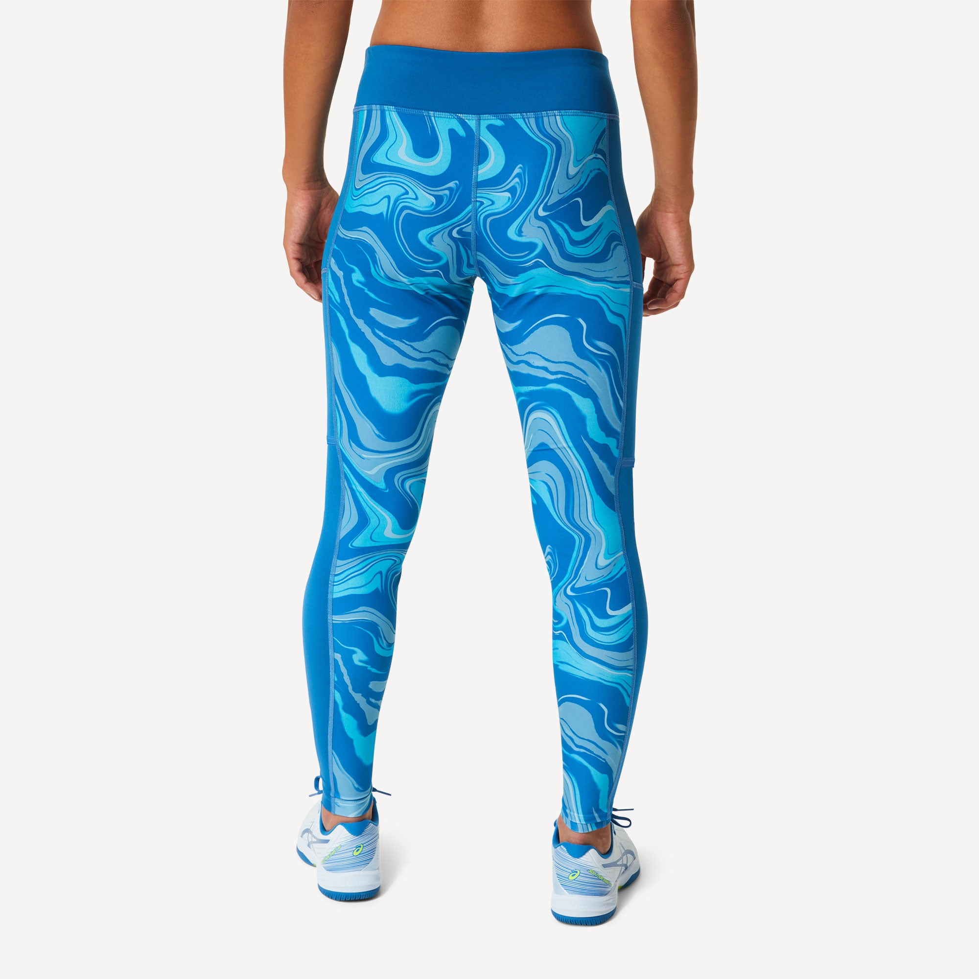 ASICS Women's Graphic Tights Blue (2)