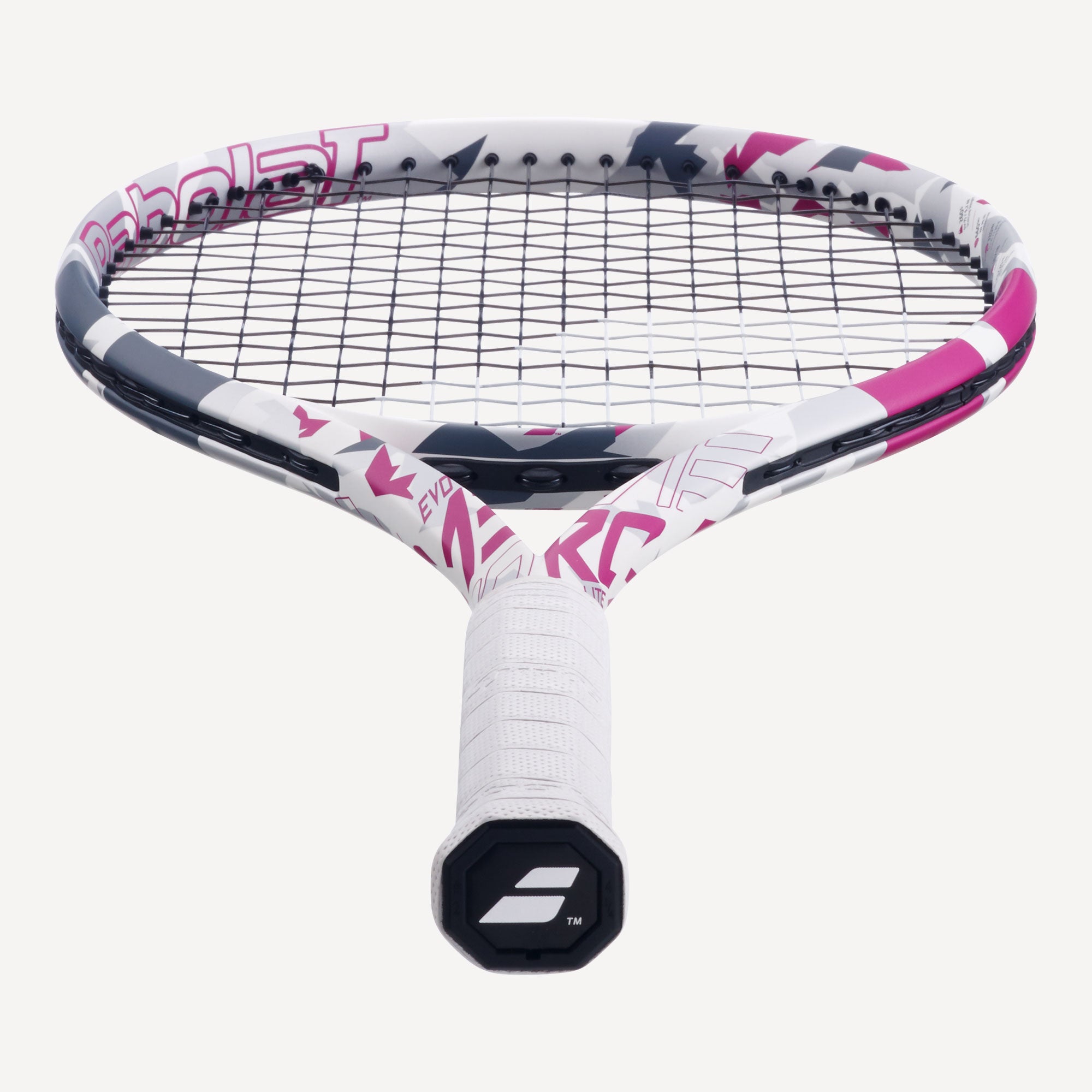 Babolat EVO Aero Lite Pink Tennis Racket  (3)