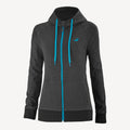 Babolat Exercise Club Women's Hooded Tennis Jacket Black (1)