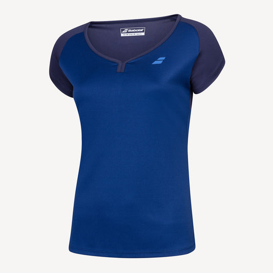 Babolat Play Club Women's Tennis Shirt Blue (1)