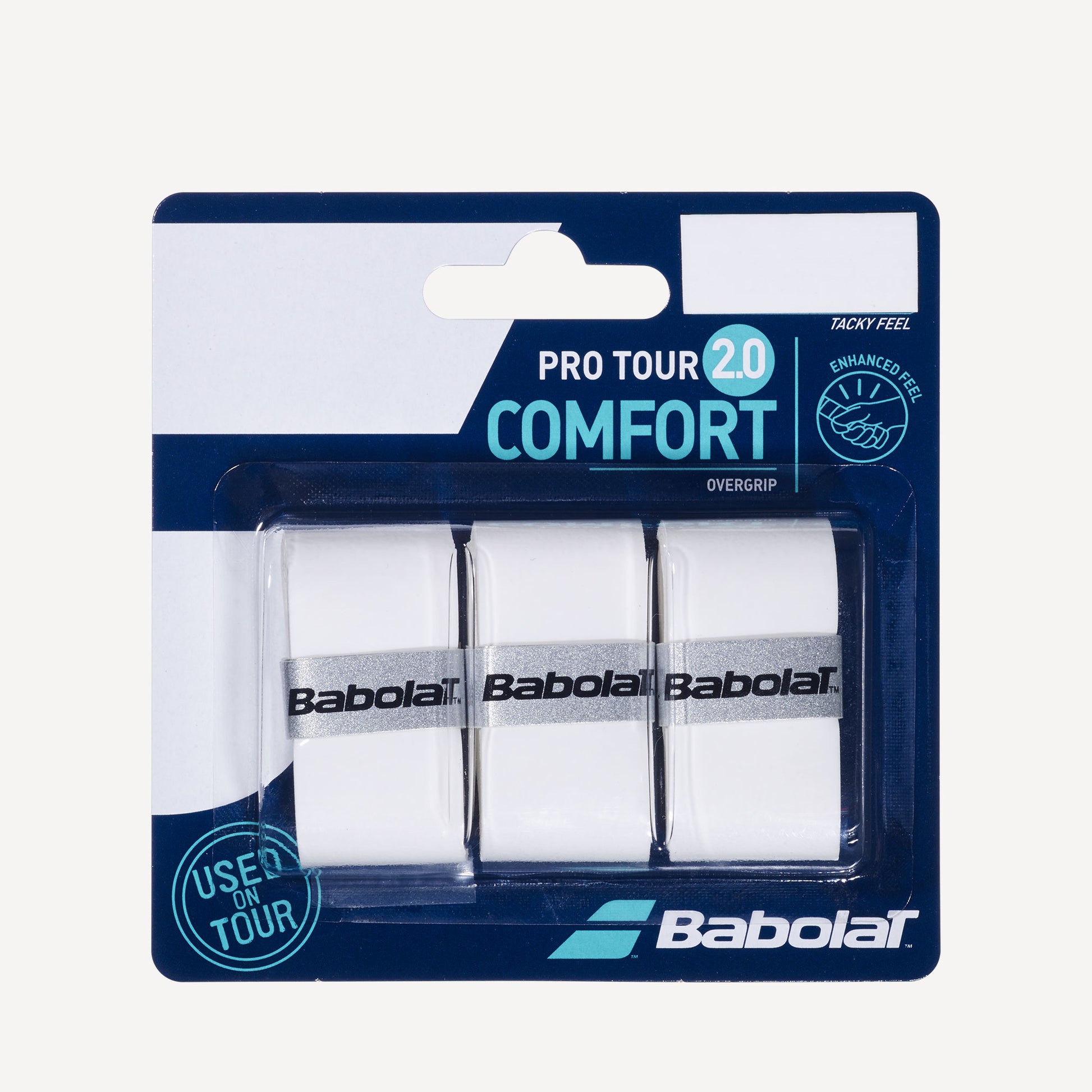 Babolat Pro Tour 2.0 X3 Tennis Overgrip White (1)