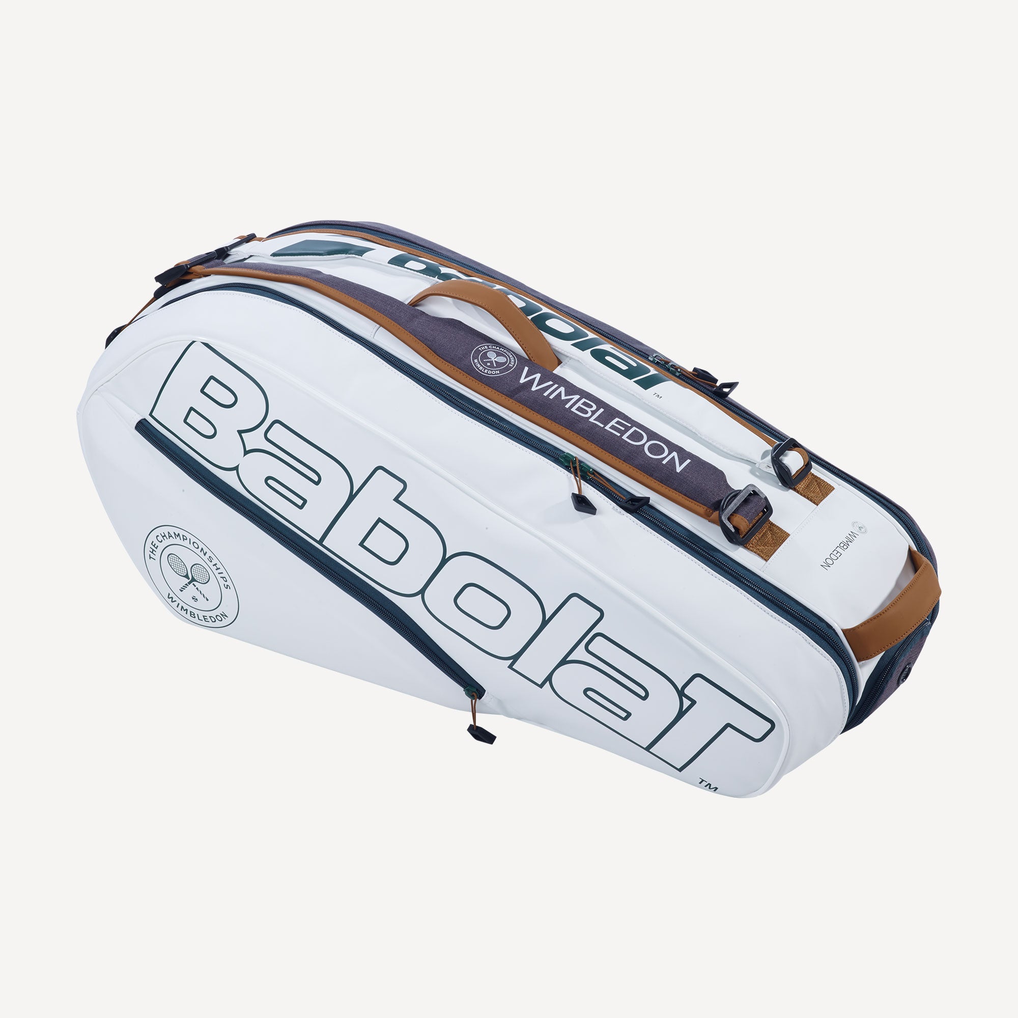 Babolat Pure Wimbledon RH X6 Tennis Bag White (1)