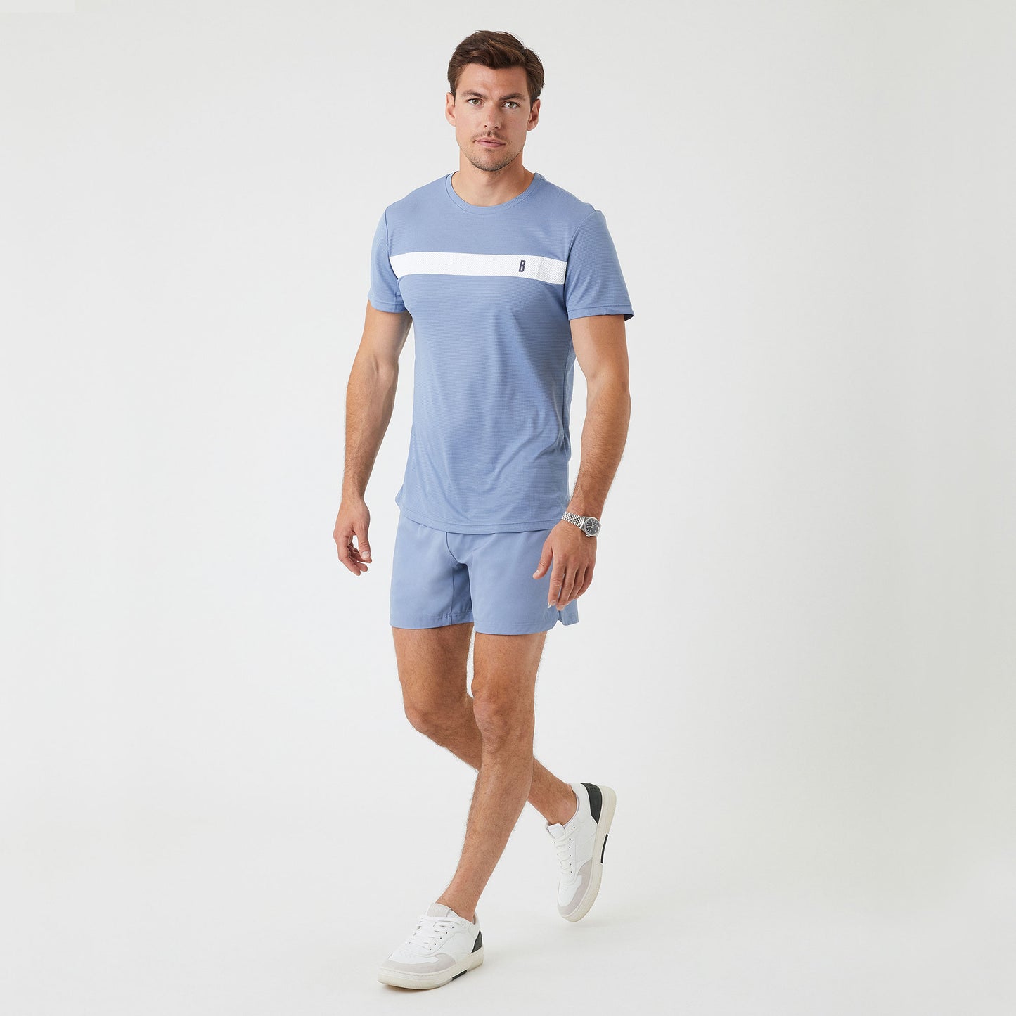 Björn Borg Ace Men's Light Tennis Shirt Blue (3)