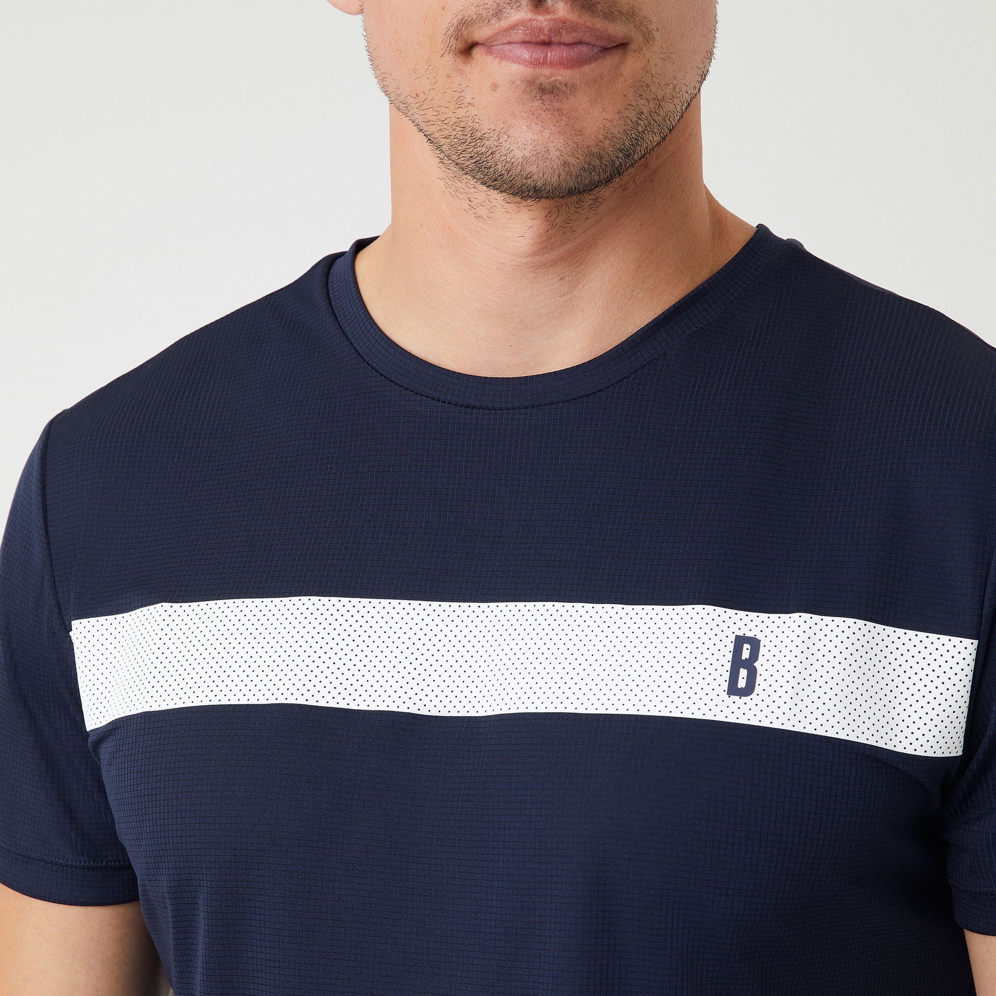 Björn Borg Ace Men's Light Tennis Shirt Dark Blue (4)