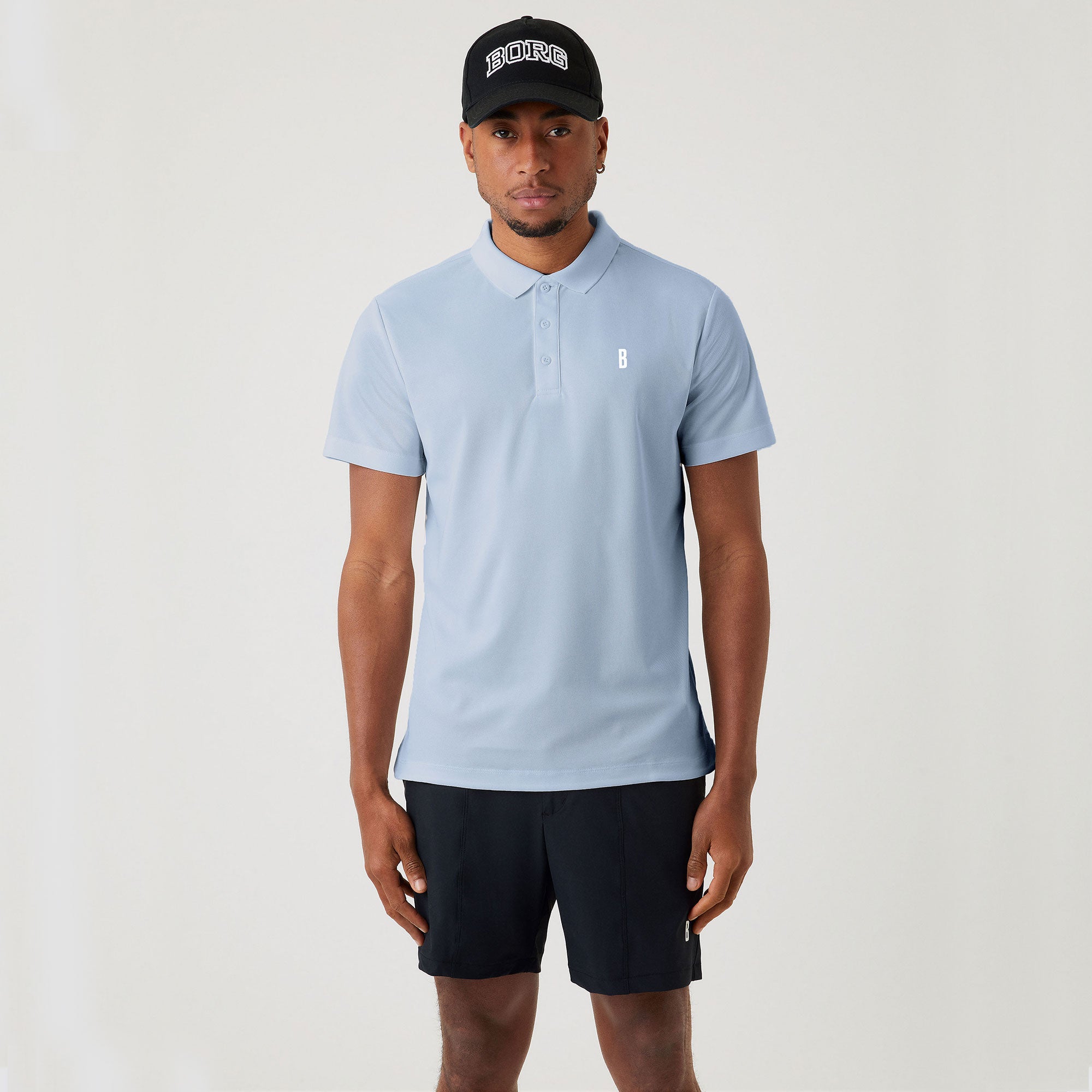 Björn Borg Ace Men's Tennis Polo Blue (1)