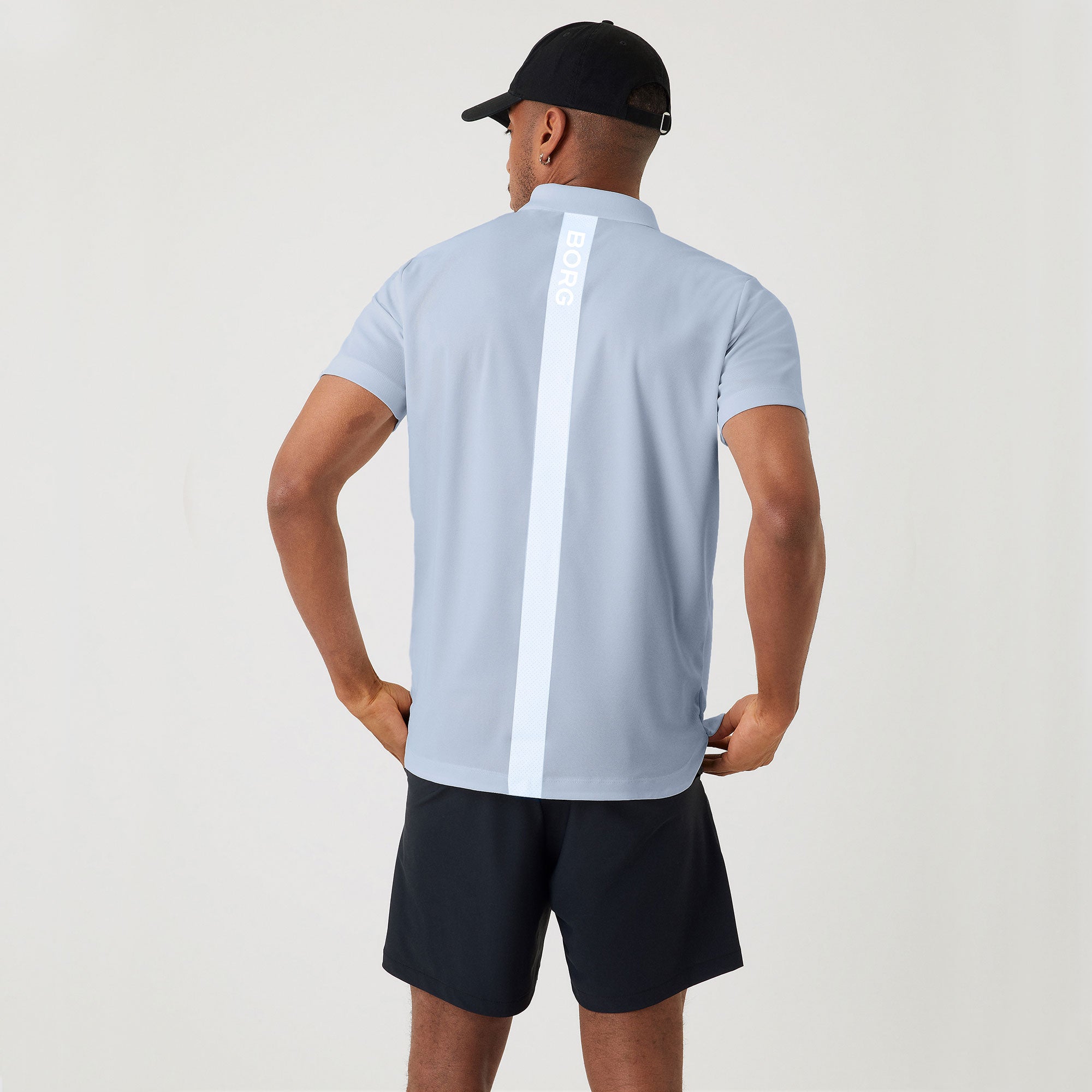 Björn Borg Ace Men's Tennis Polo Blue (2)