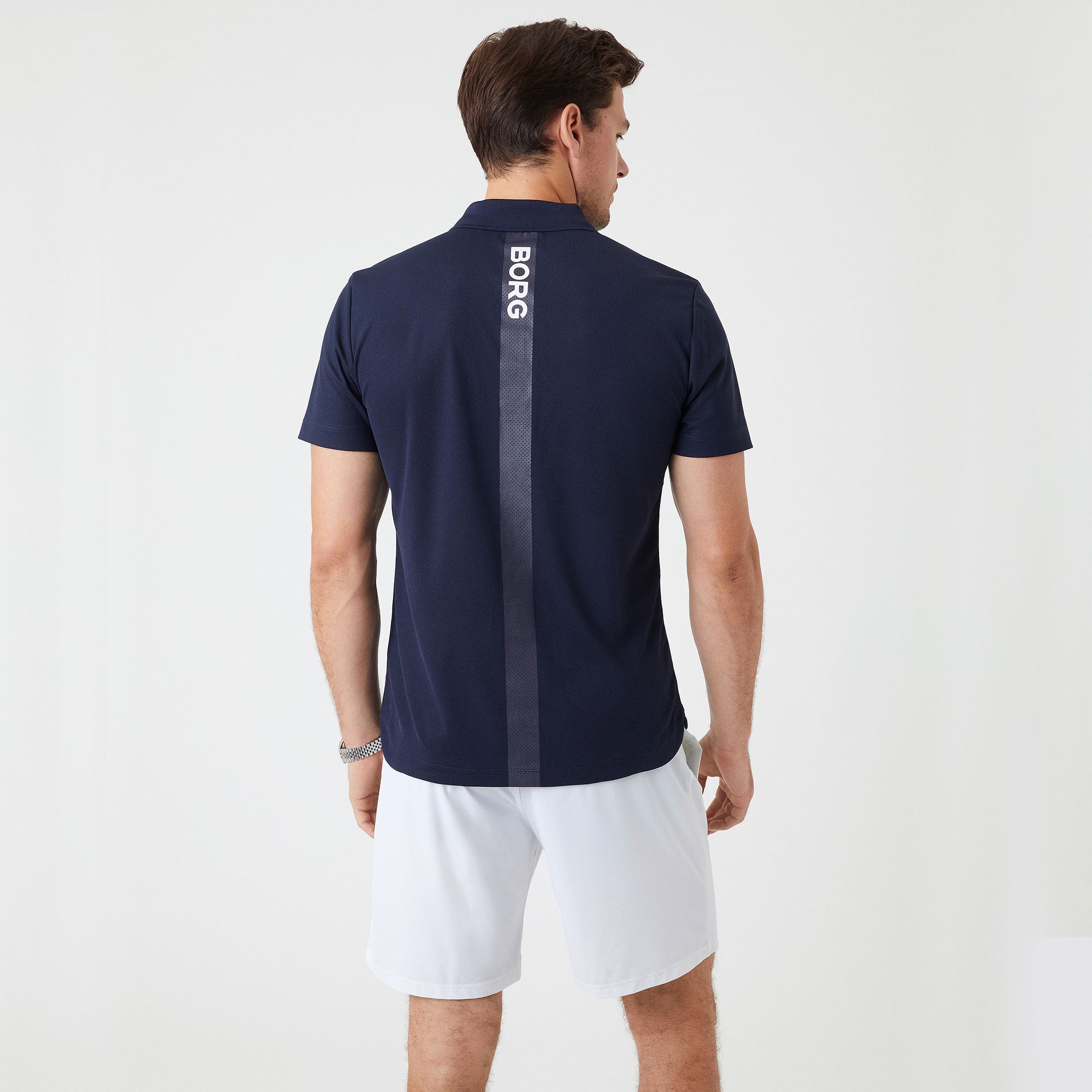 Björn Borg Ace Men's Tennis Polo Dark Blue (2)
