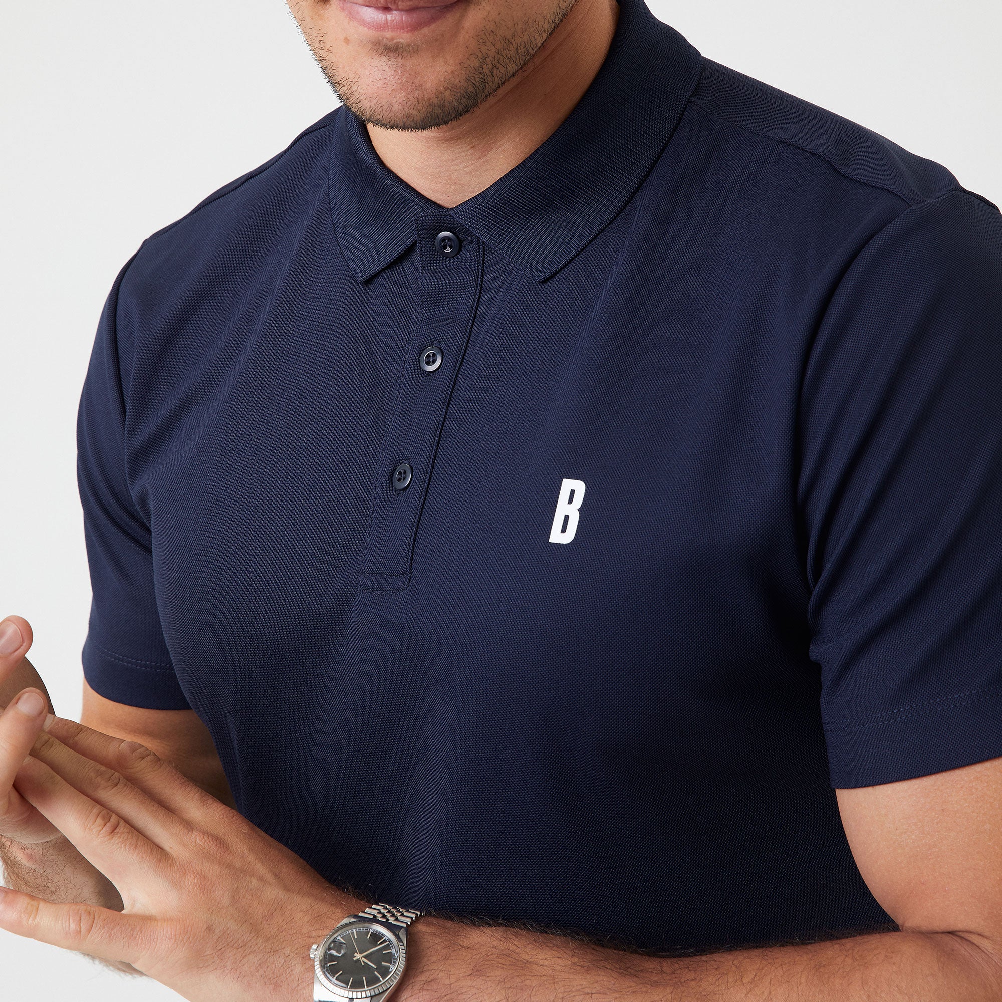 Björn Borg Ace Men's Tennis Polo Dark Blue (3)