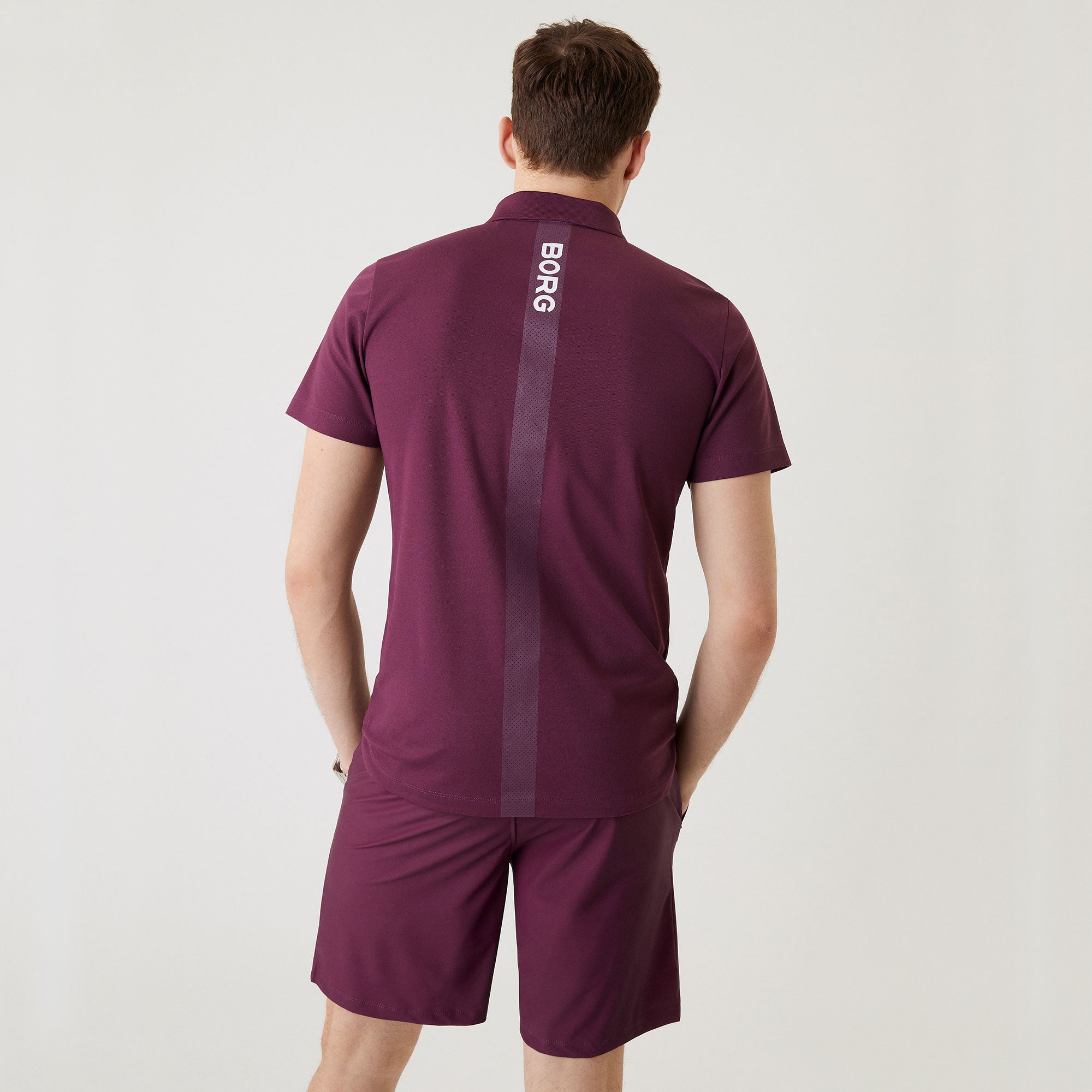 Björn Borg Ace Men's Tennis Polo Red (2)