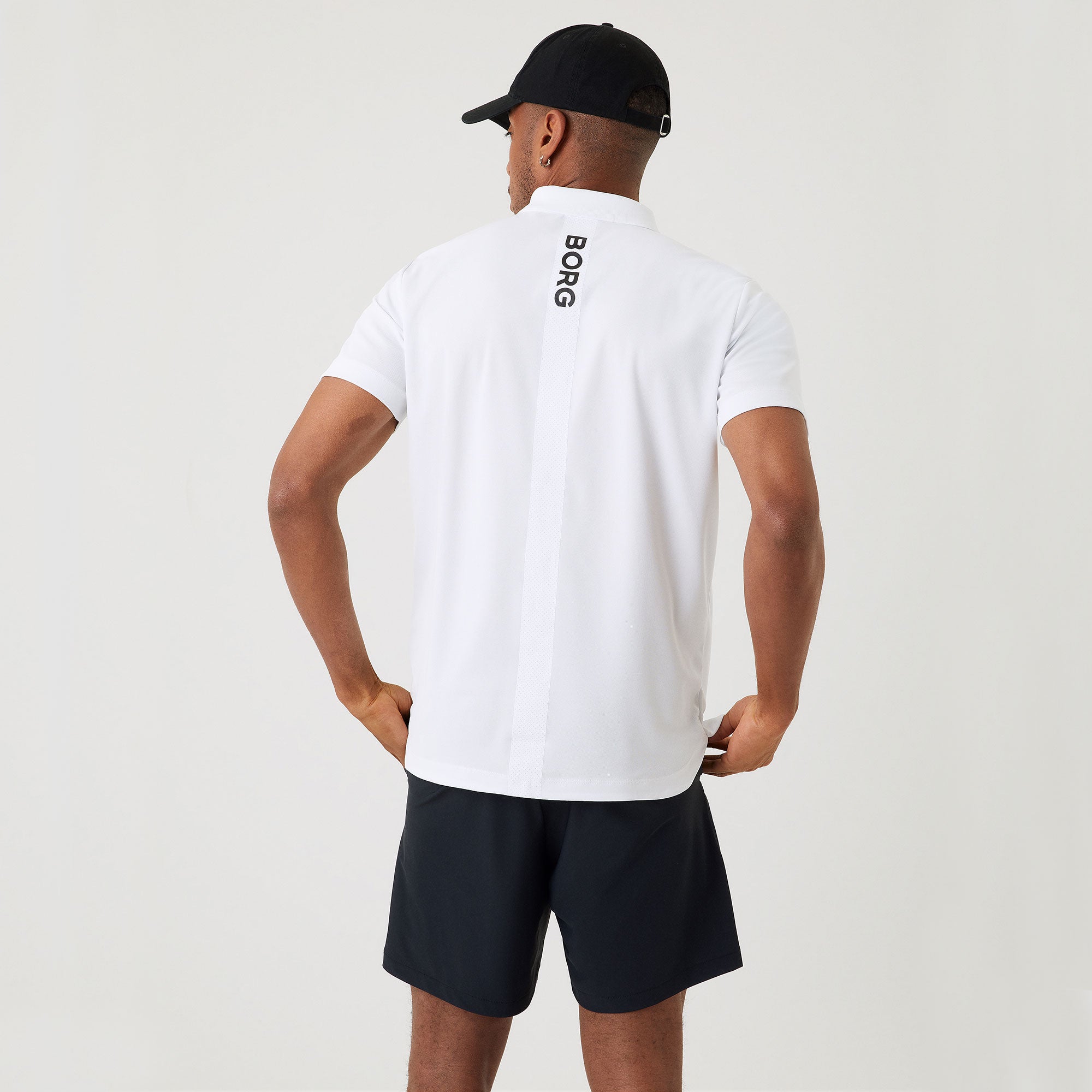 Björn Borg Ace Men's Tennis Polo White (2)