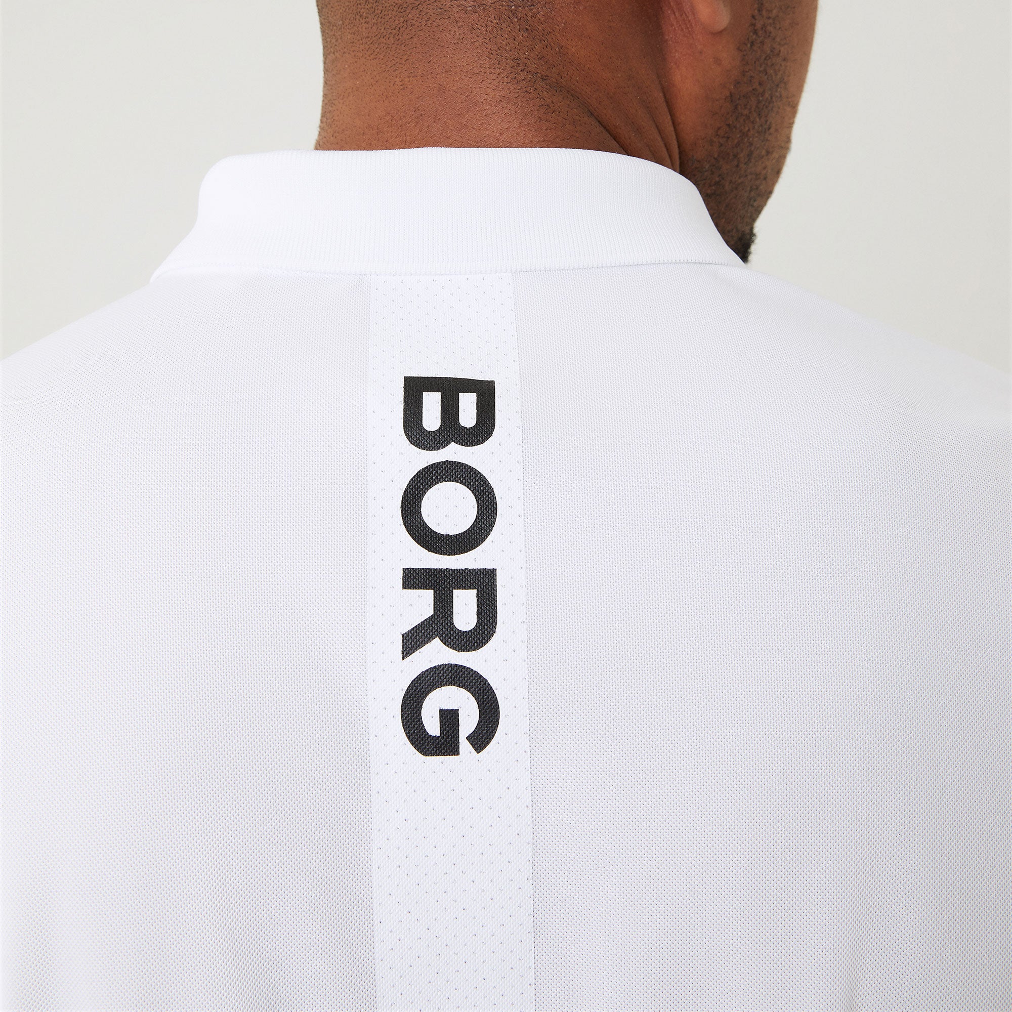 Björn Borg Ace Men's Tennis Polo White (4)