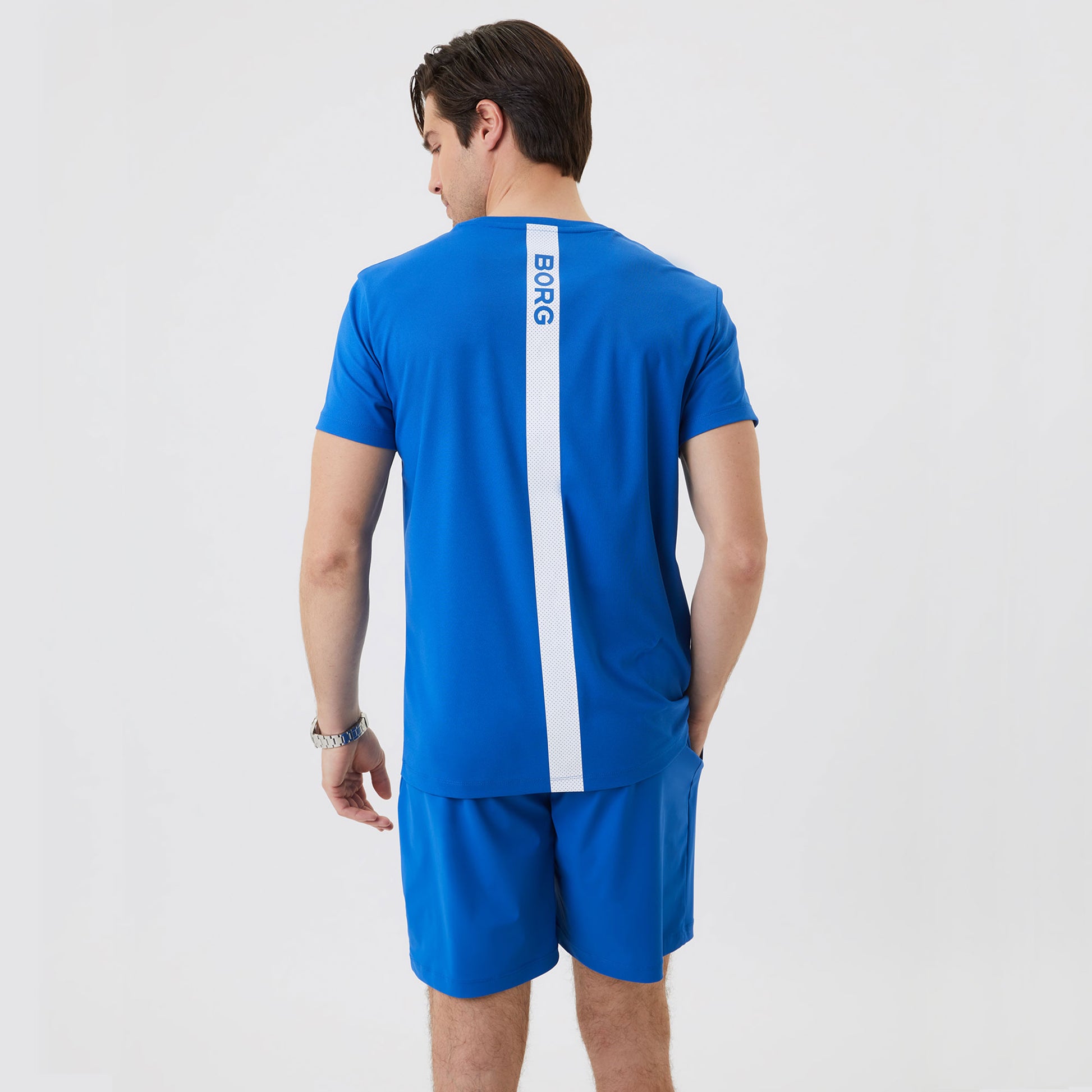 Björn Borg Ace Men's Tennis Shirt Blue (2)