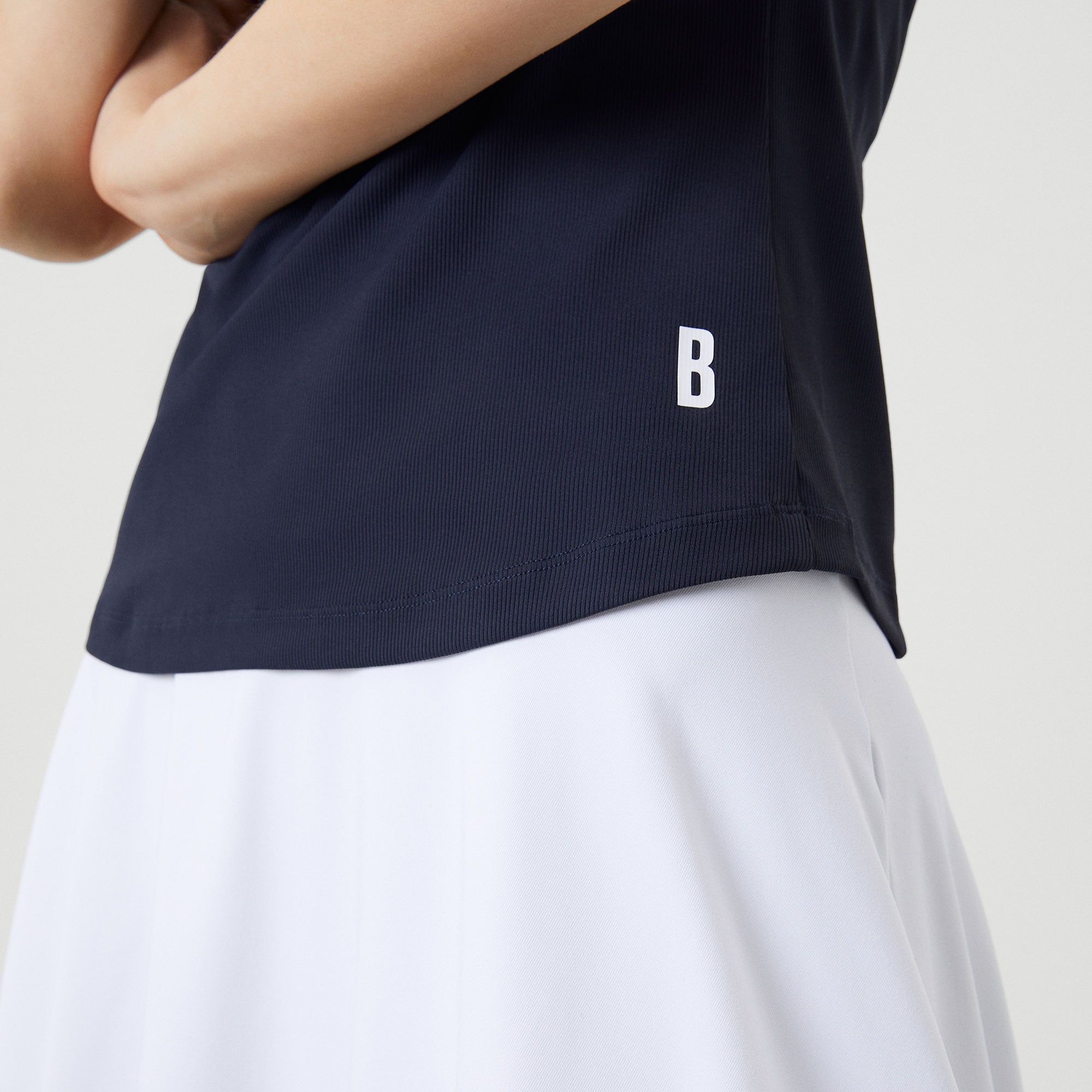 Björn Borg Ace Women's Rib Tennis Tank Dark Blue (4)