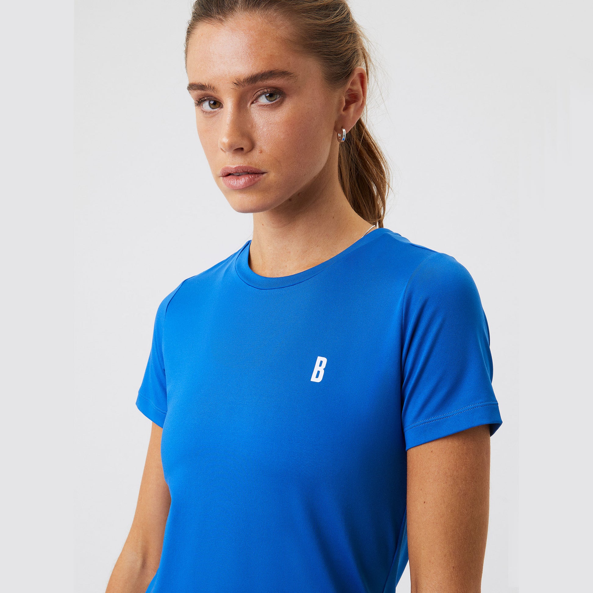 Björn Borg Ace Women's Slim Tennis Shirt Blue (3)