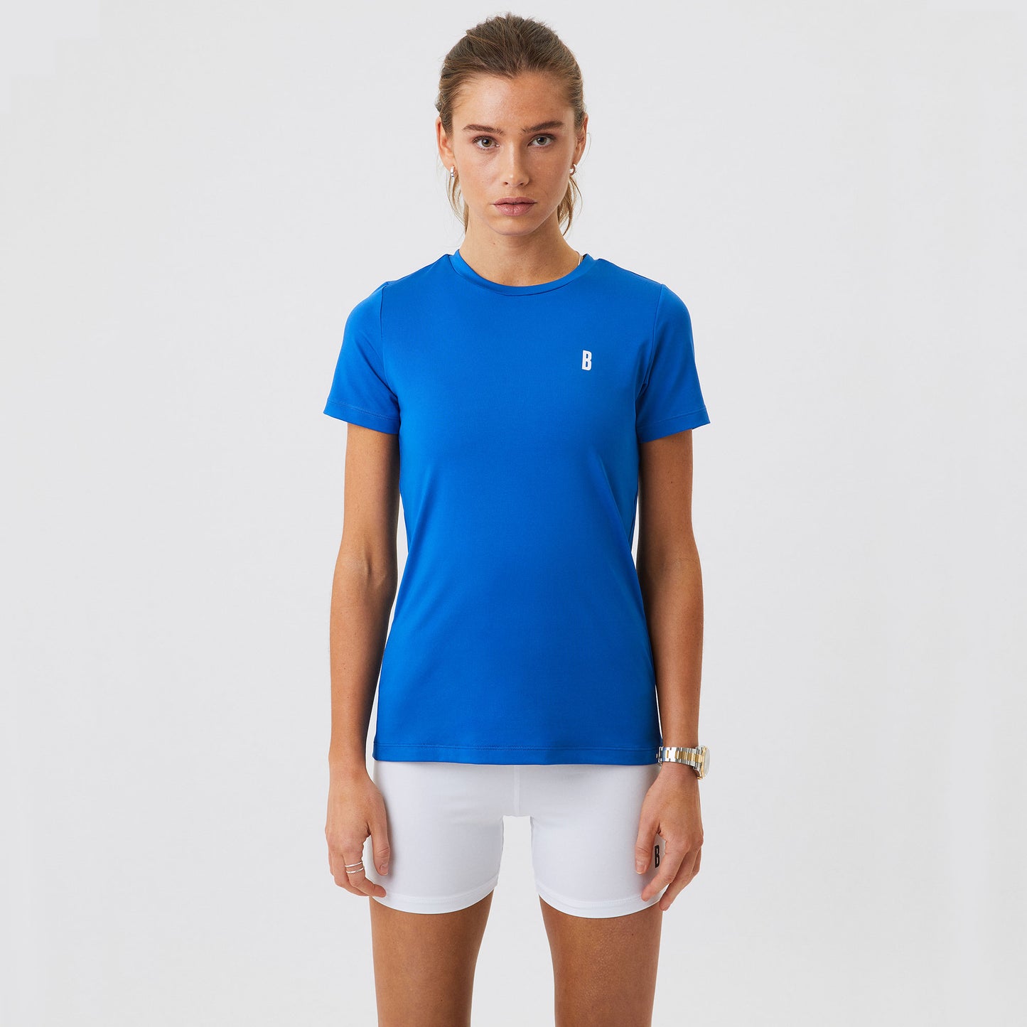Björn Borg Ace Women's Slim Tennis Shirt Blue (4)