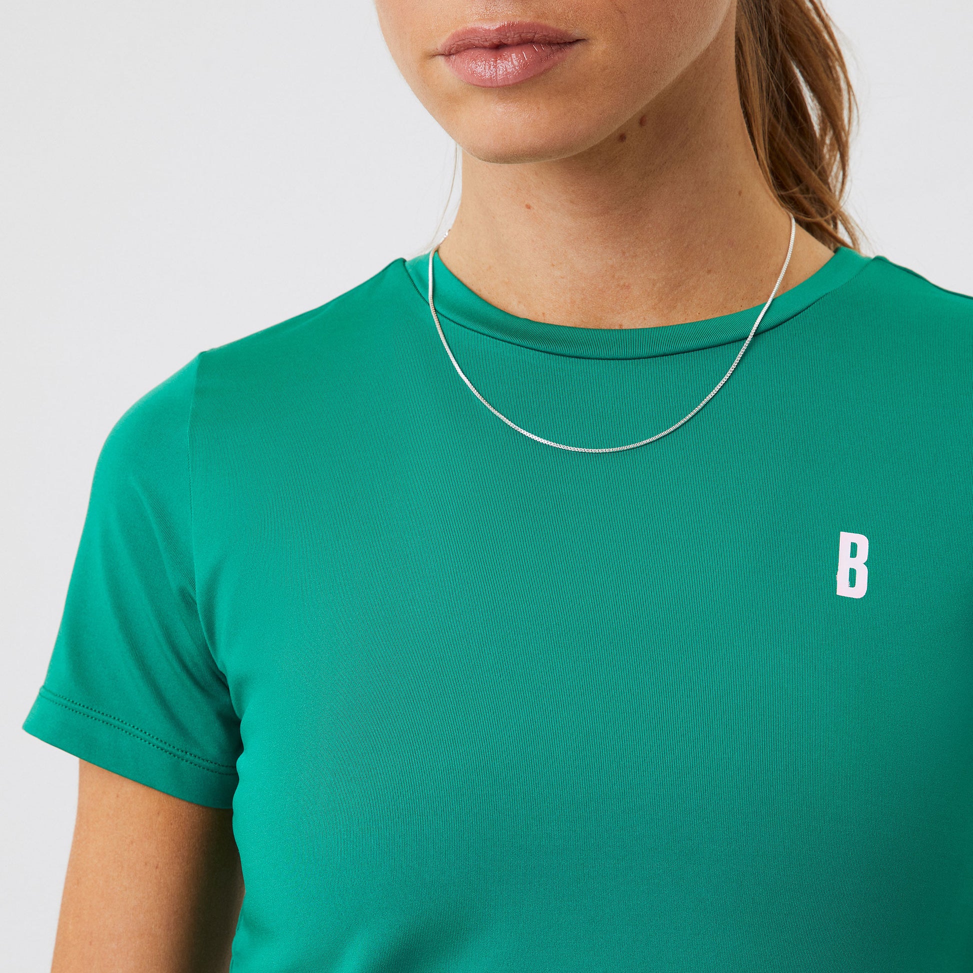 Björn Borg Ace Women's Slim Tennis Shirt Green (3)