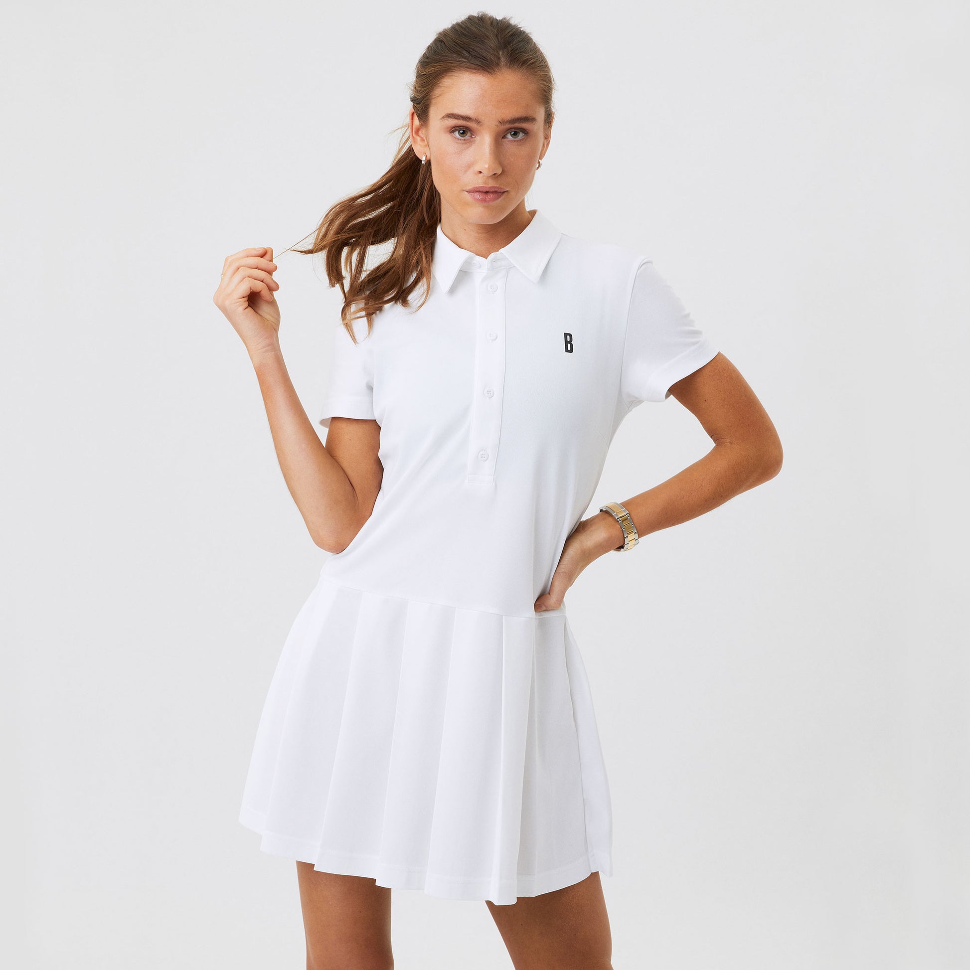 Björn Borg Ace Women's Tennis Polo Dress White (1)